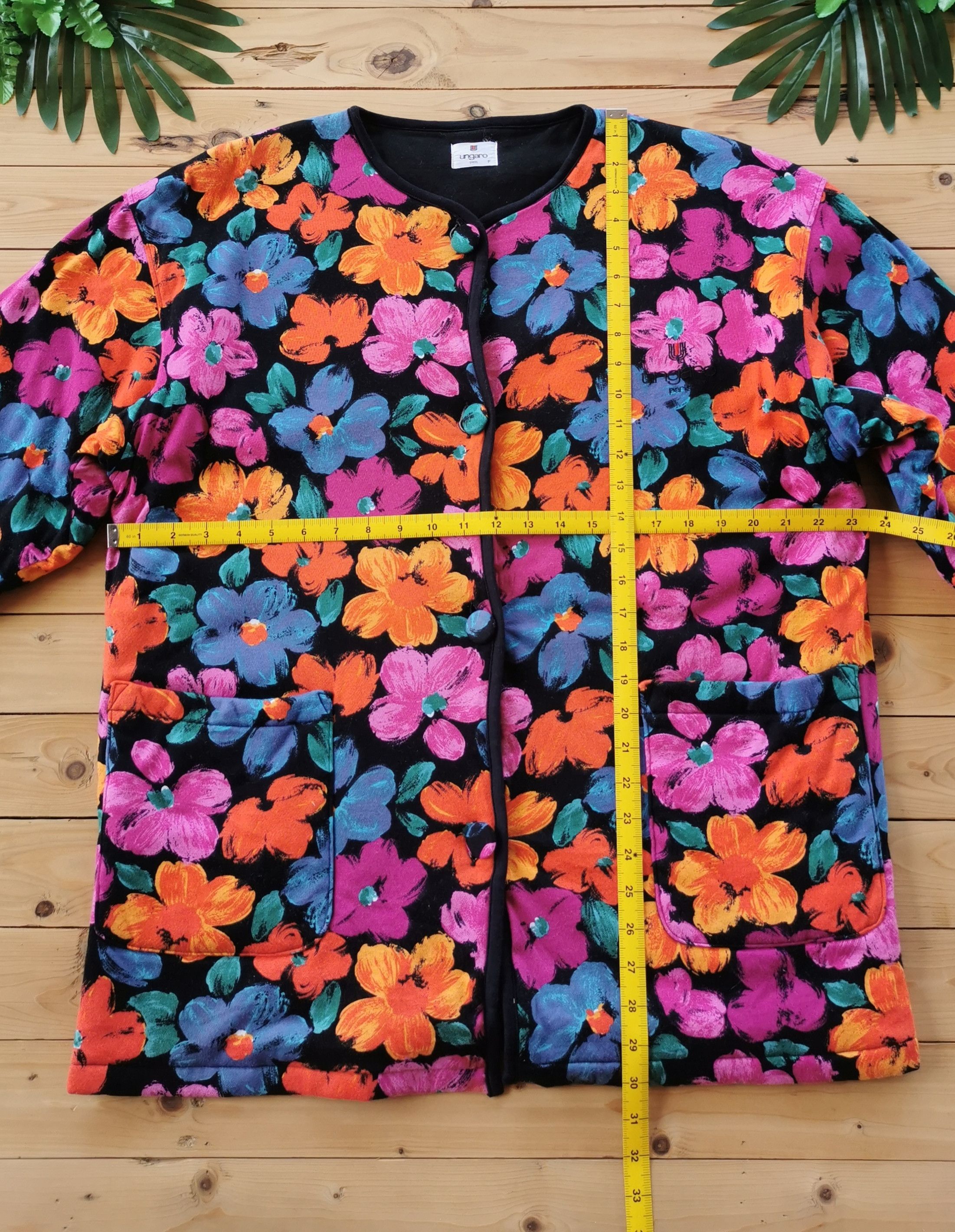 Ungaro Paris UngaroParisFlowers Paint Art DoublePocket Size US L / EU 52-54 / 3 - 14 Thumbnail