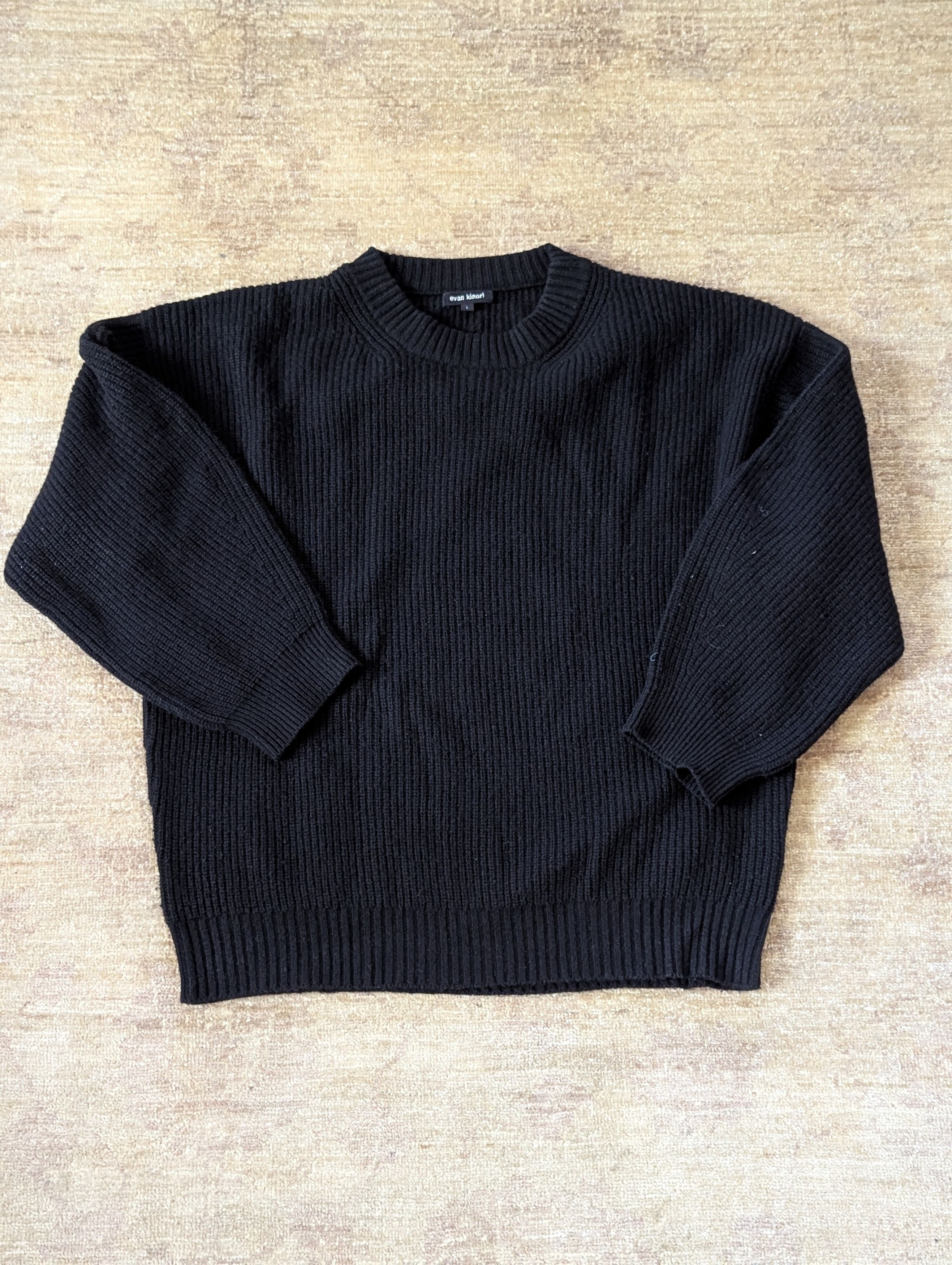 Evan Kinori Yak Wool Big Sweater Size US L / EU 52-54 / 3 - 1 Thumbnail