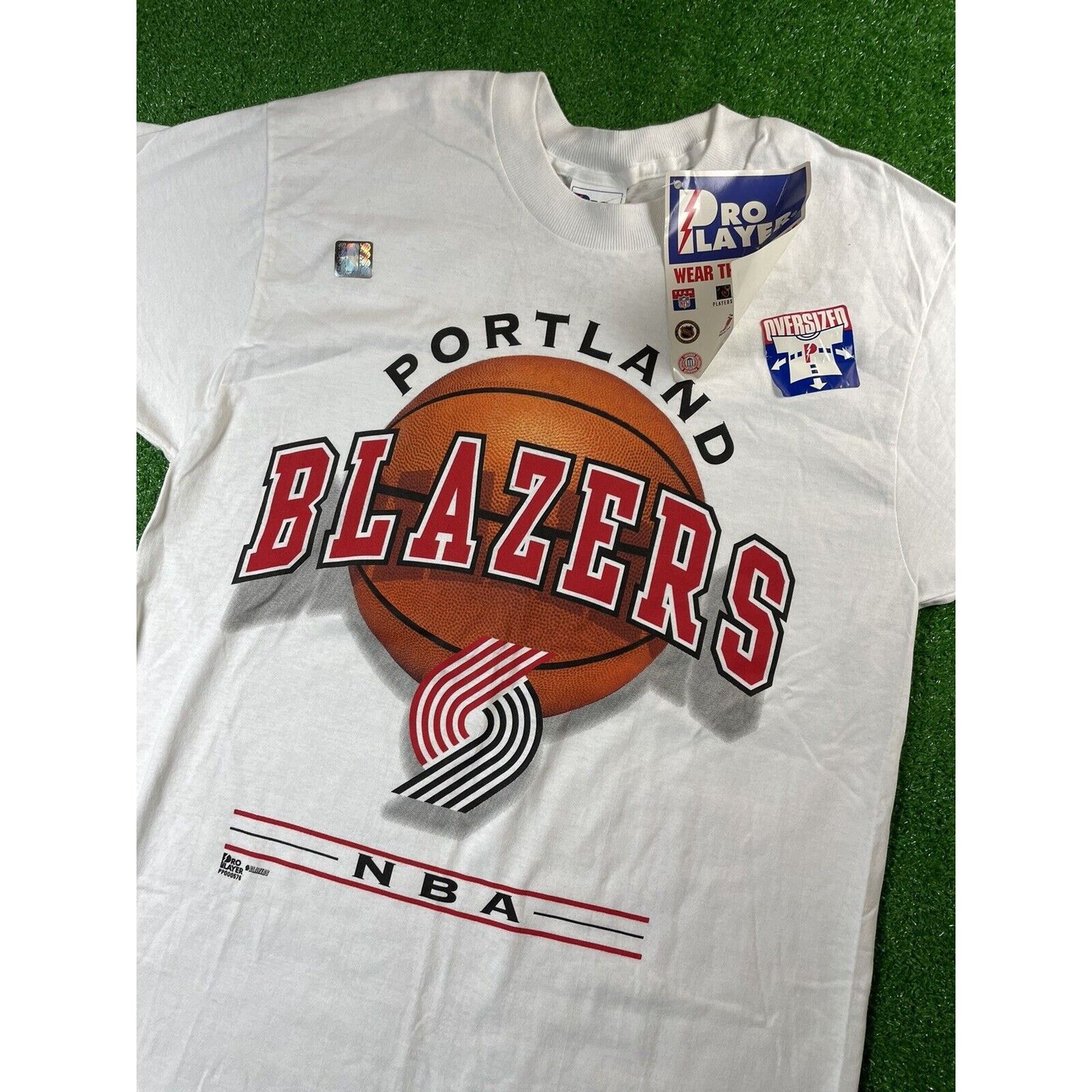Vintage NWT Vintage 90s Portland Trail Blazers NBA Medium Shirt USA Size US M / EU 48-50 / 2 - 1 Thumbnail