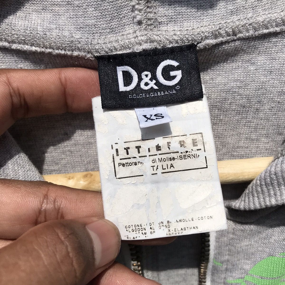 Dolce & Gabbana Dolce & Gabbana Hoodie Sweater Spellout D&G Size XS / US 0-2 / IT 36-38 - 14 Thumbnail