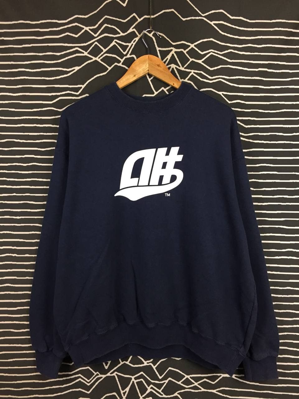 Alphanumeric Alphanumeric Big Logo Streetwear Skate Sweatshirt Size US XL / EU 56 / 4 - 1 Thumbnail