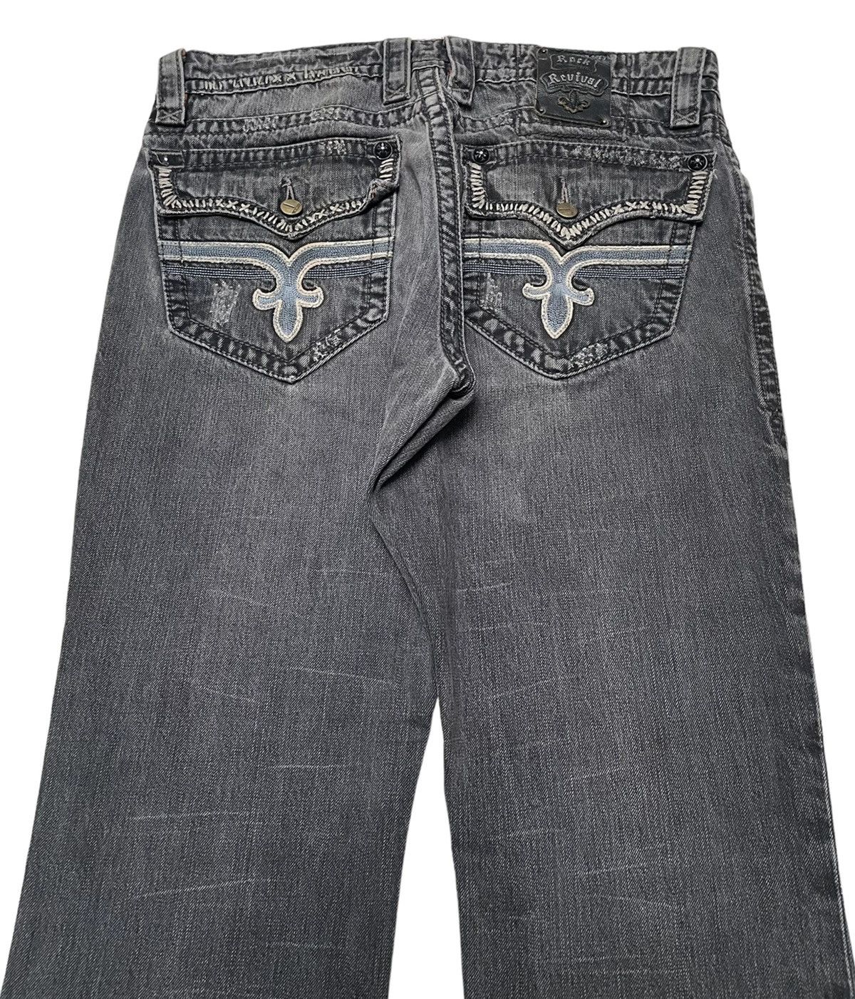Designer × Rock Revival × Vintage Vintage Brand Rock Revival Flared Jeans 2000s Size US 35 - 8 Thumbnail