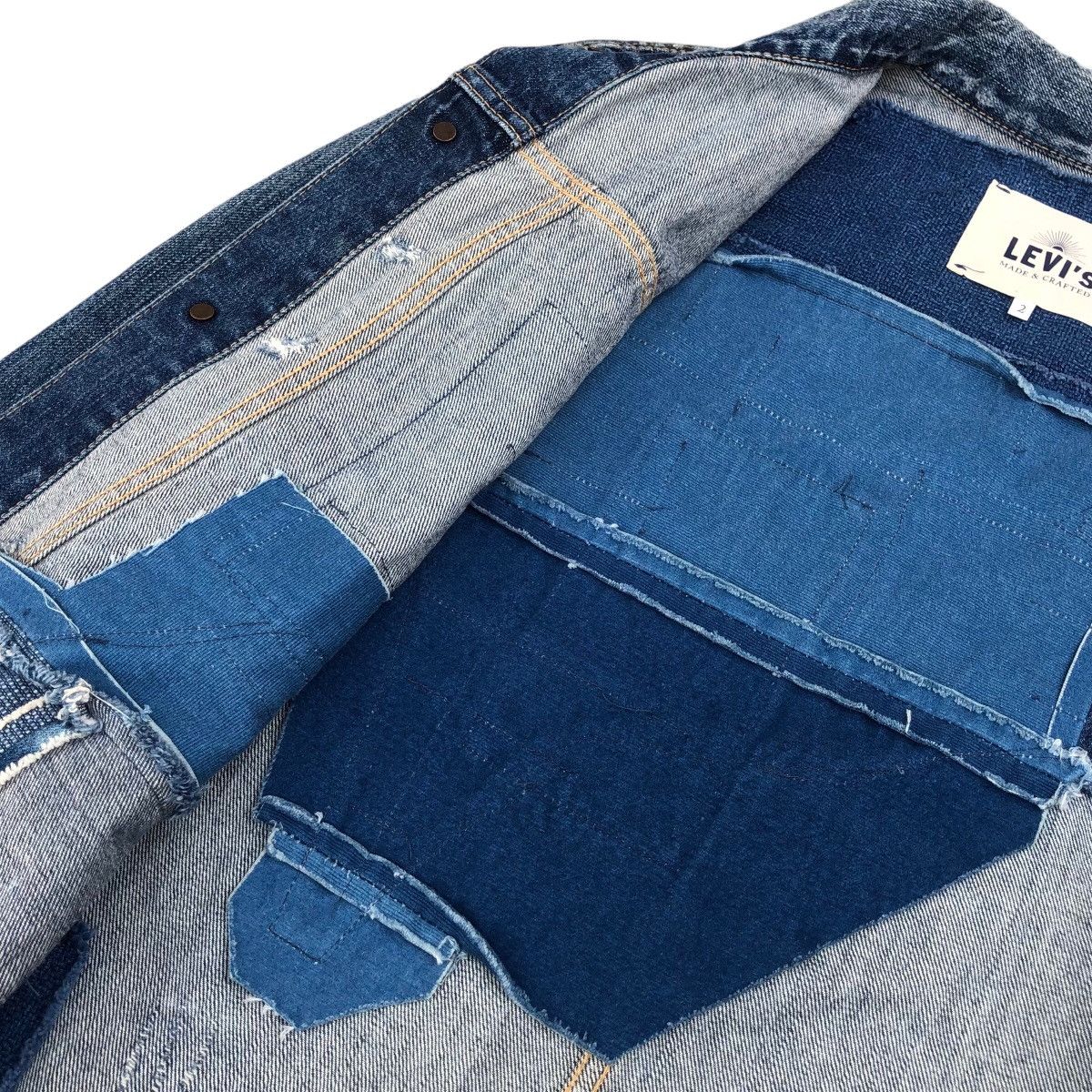 Levi's Made & Crafted Levis Made & Crafted Type IV Trucker Boro Made In Japan 🇯🇵 Size US M / EU 48-50 / 2 - 10 Thumbnail