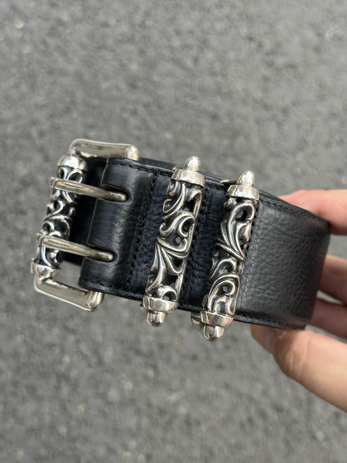 Chrome Hearts Chrome Hearts Roller Belt Size 32 - 3 Thumbnail