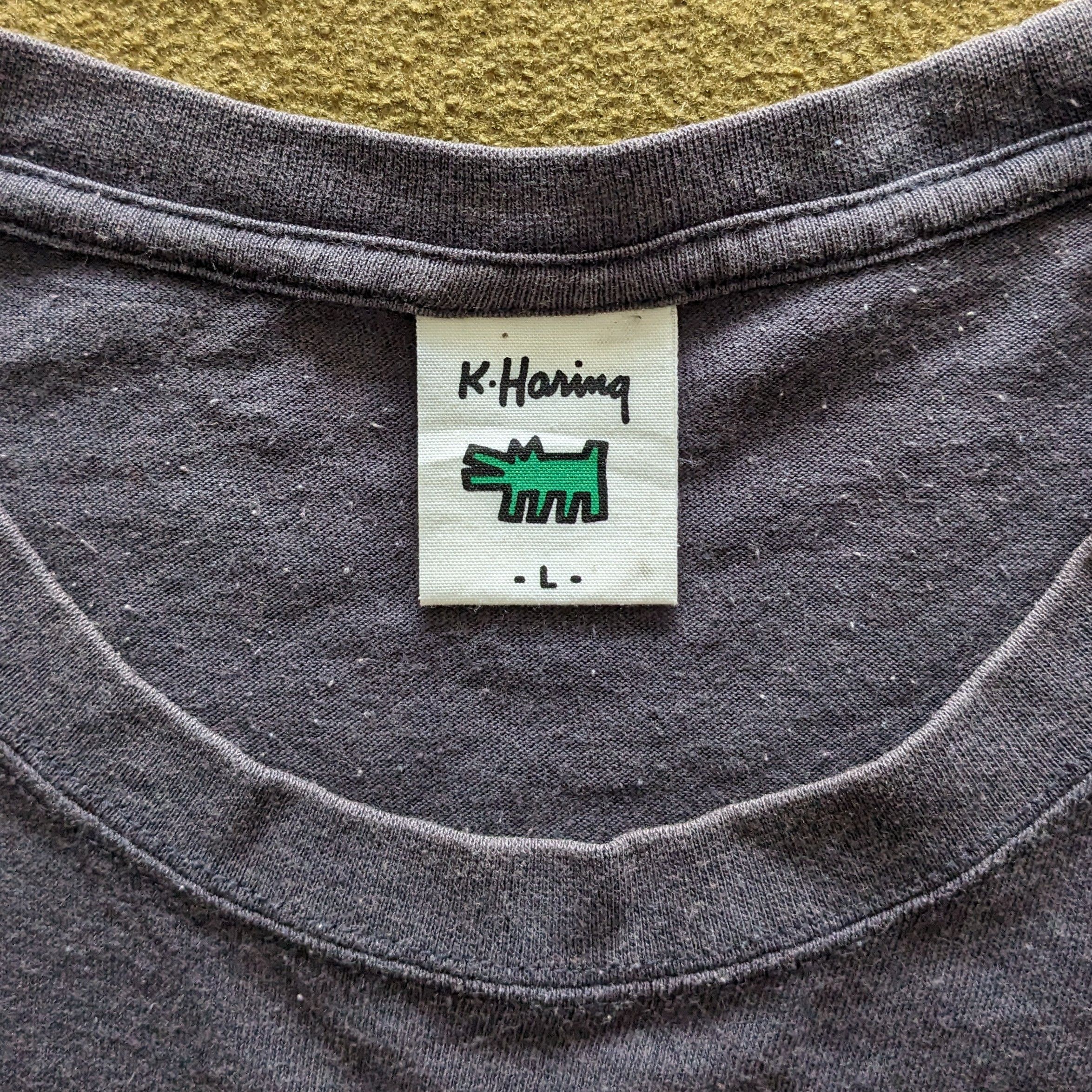 Vintage Vintage Keith Haring Wild Oats T-shirt Size US L / EU 52-54 / 3 - 6 Thumbnail