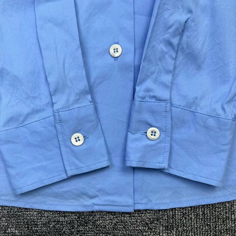 Prada Prada Size 36 Blue back triangle shirt 2501-Nextarrow Size US XXS / EU 40 - 5 Thumbnail