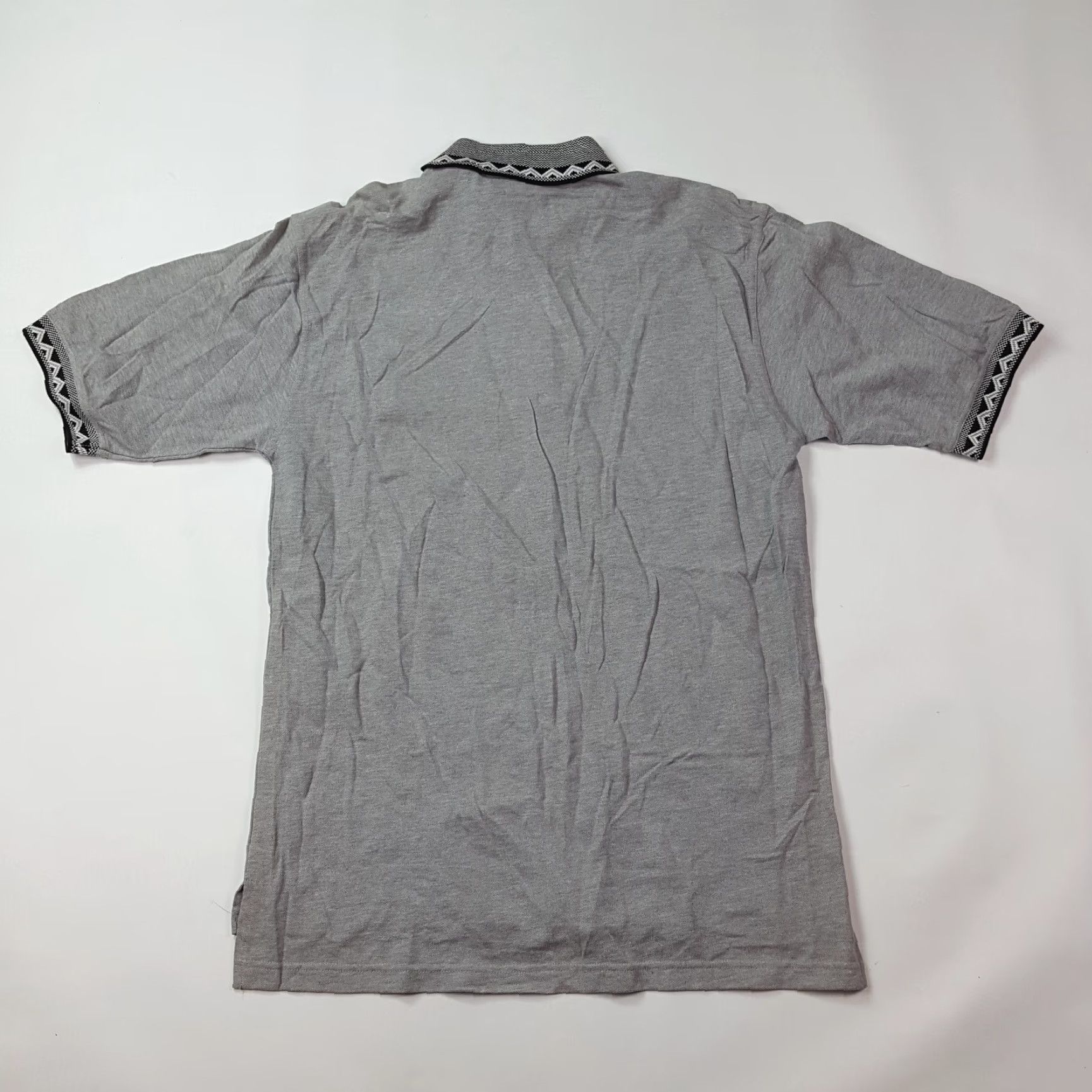 Vintage VINTAGE Slazenger Polo Men's L Gray Collared PGA Polo Shirt Button Sports Shirt Golf Casual 90s Aztec USA Retro Athletics Mens Size US L / EU 52-54 / 3 - 7 Thumbnail