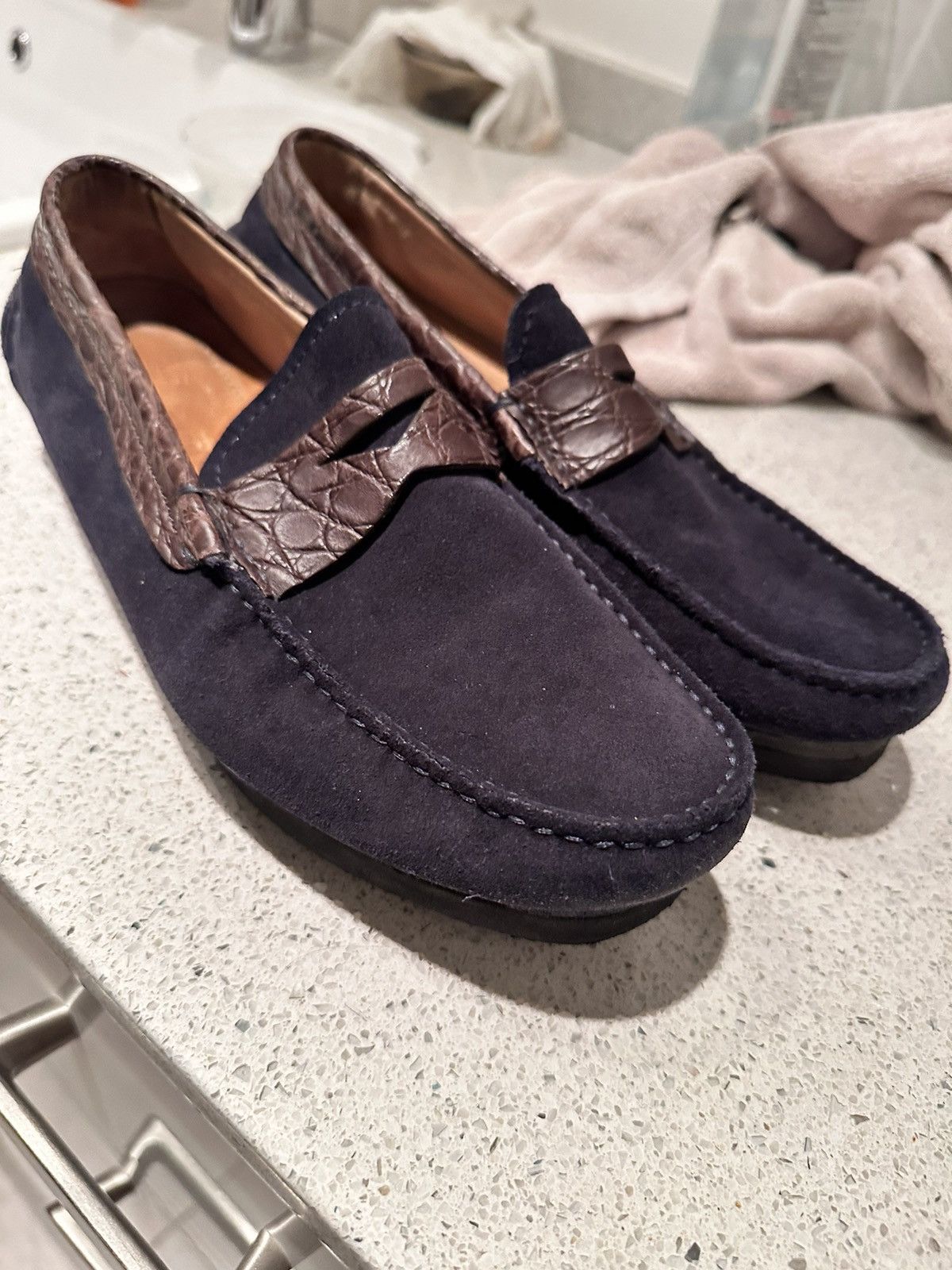 Giorgio Armani armani penny loafers Size US 8.5 / EU 41-42 - 4 Thumbnail