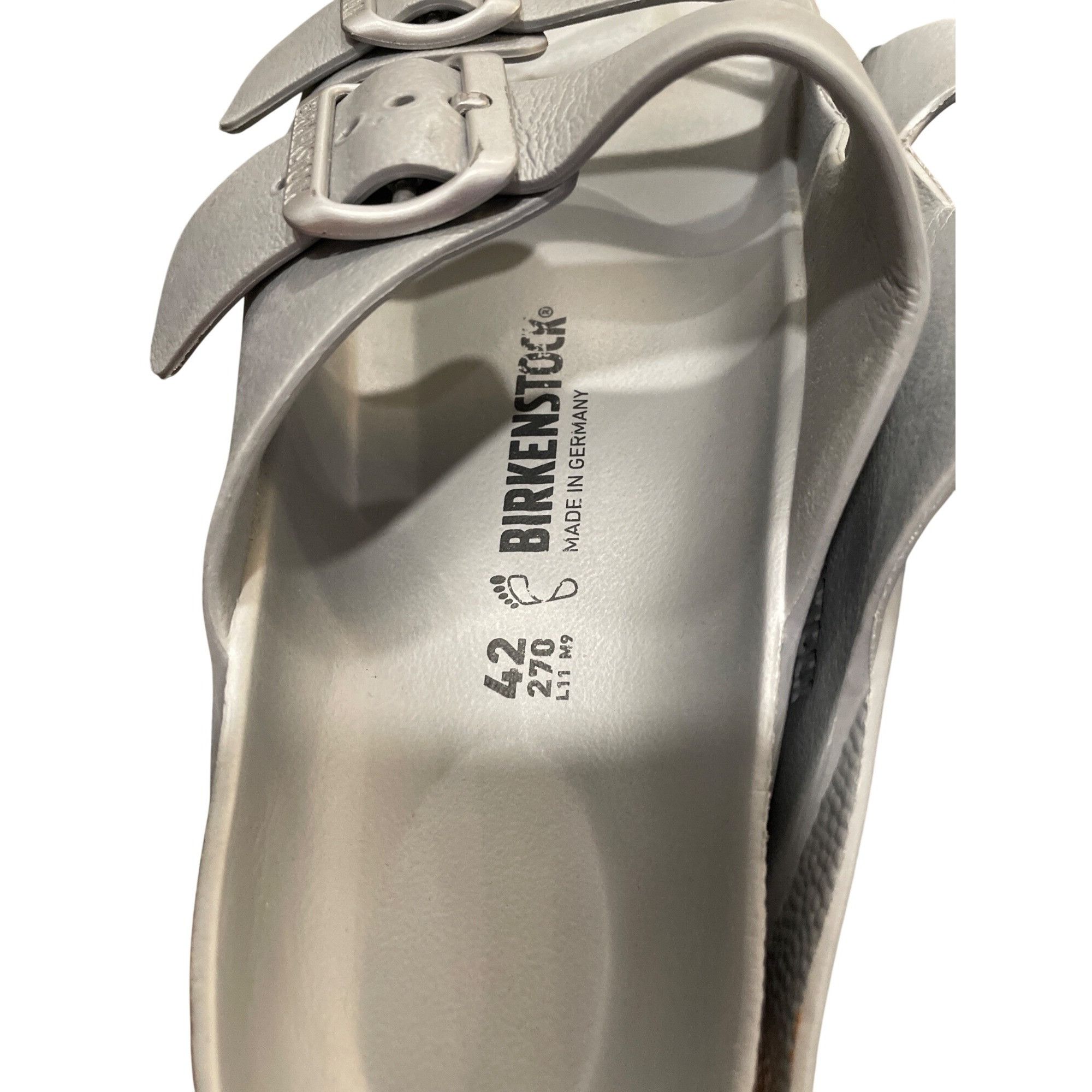 Birkenstock Birkenstock Arizona Eva wms gray open casual sandals sz 42/1 Size US 10.5 / IT 40.5 - 9 Thumbnail
