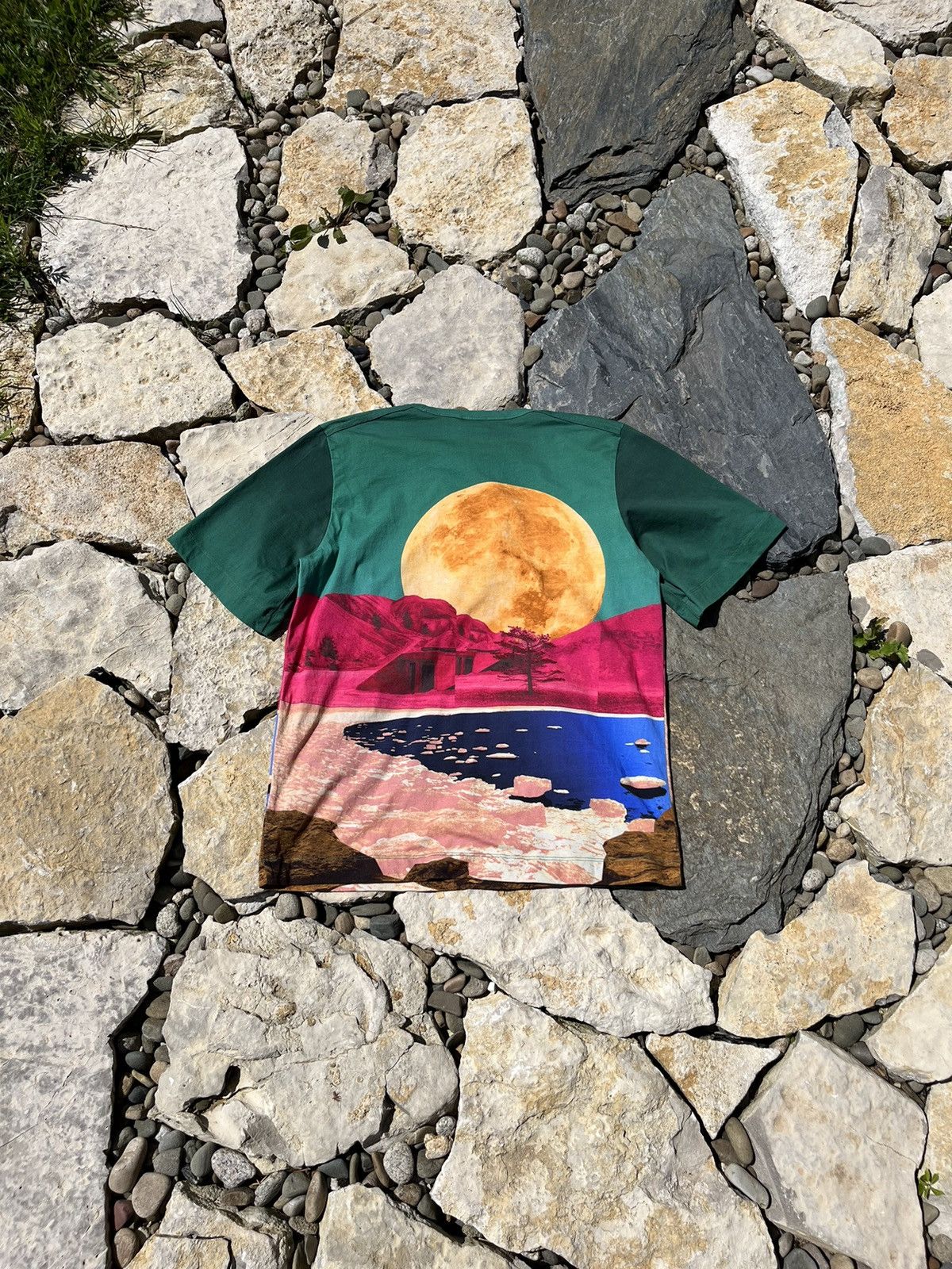 H&M H&M Studio S/S 2020 abstract colorful moon lake rock tee y2k Size US S / EU 44-46 / 1 - 13 Thumbnail
