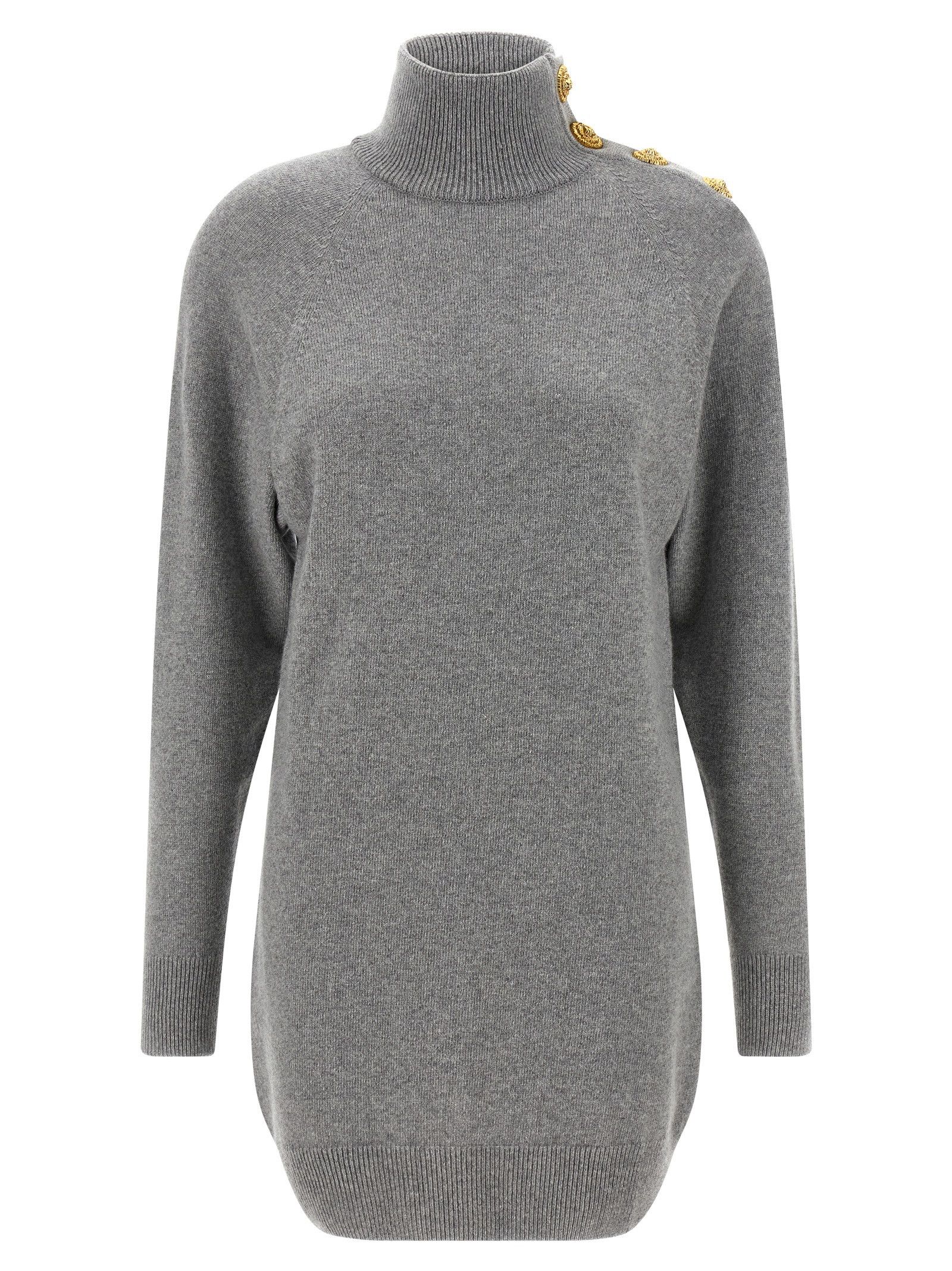 Balmain Cashmere Wool Dress Size M / US 6-8 / IT 42-44 - 1 Thumbnail