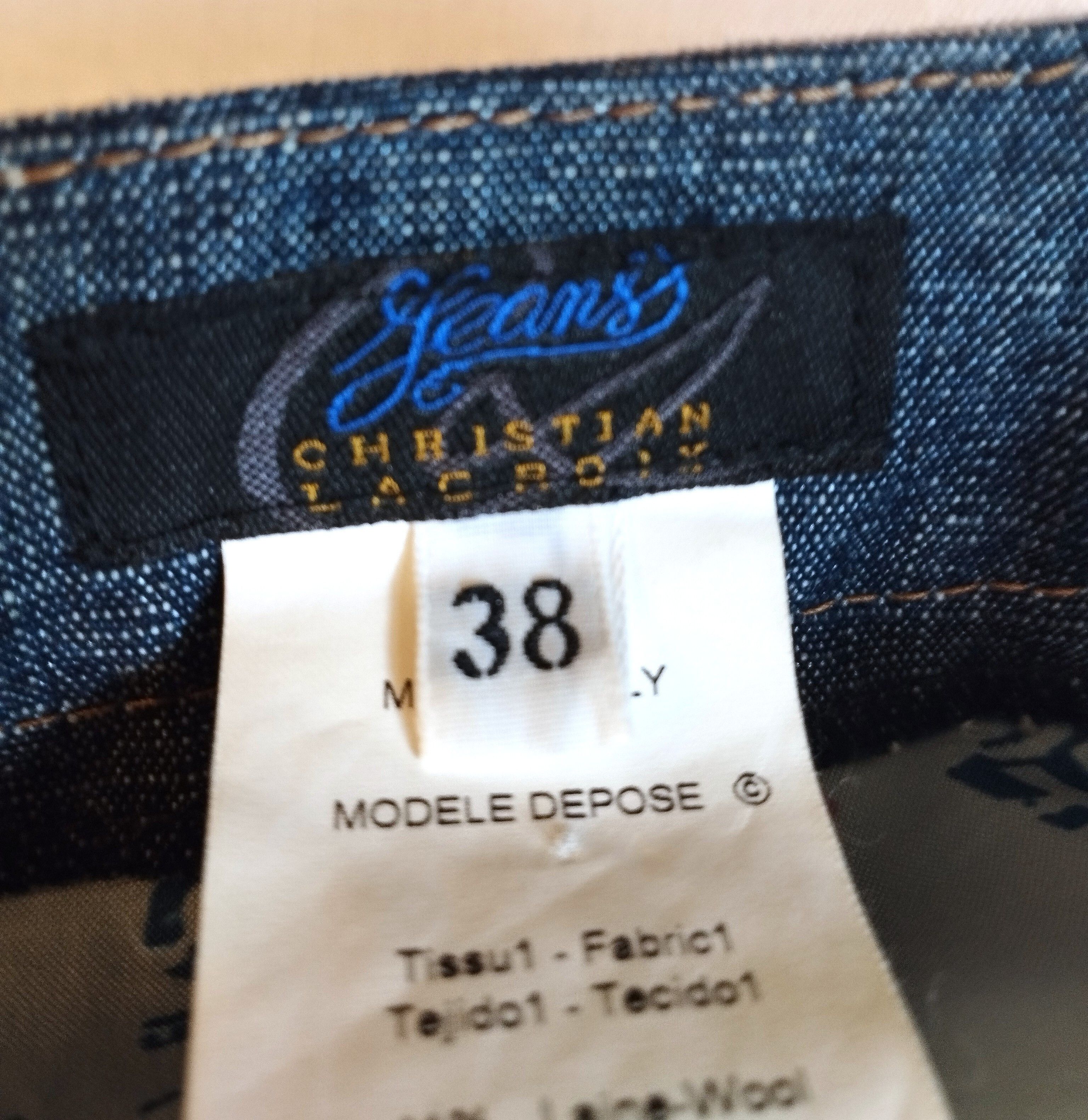 Christian Lacroix Christian Lacroix Jupe Denim Laine Schintz TXS/S Size 25" / US 0 / IT 36 - 2 Thumbnail