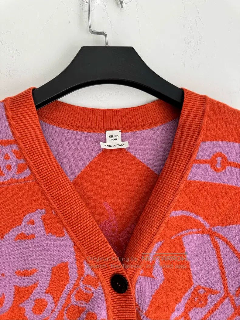 Hermes Hermes Cashmere cardigan Size XS / US 0-2 / IT 36-38 - 5 Thumbnail