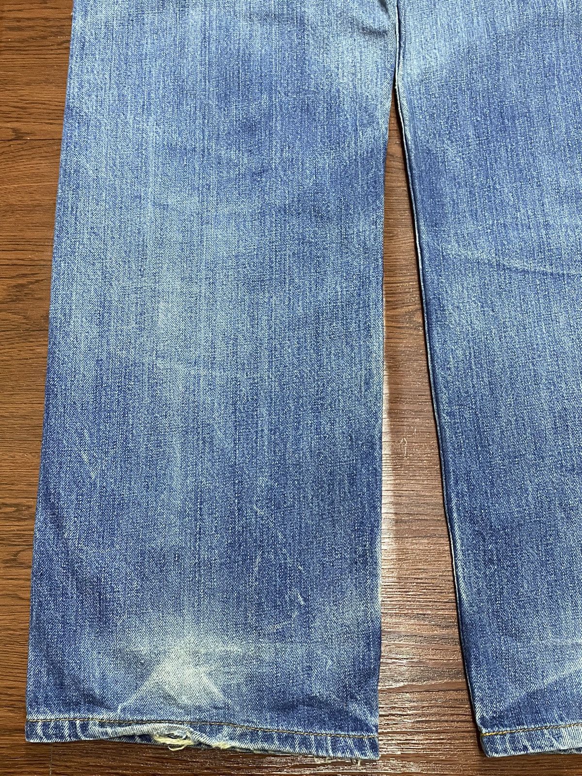 Levi's Vintage Clothing Vintage Levis 503 80’s Faded Wash Distressed Loose Jeans Size US 32 / EU 48 - 9 Thumbnail