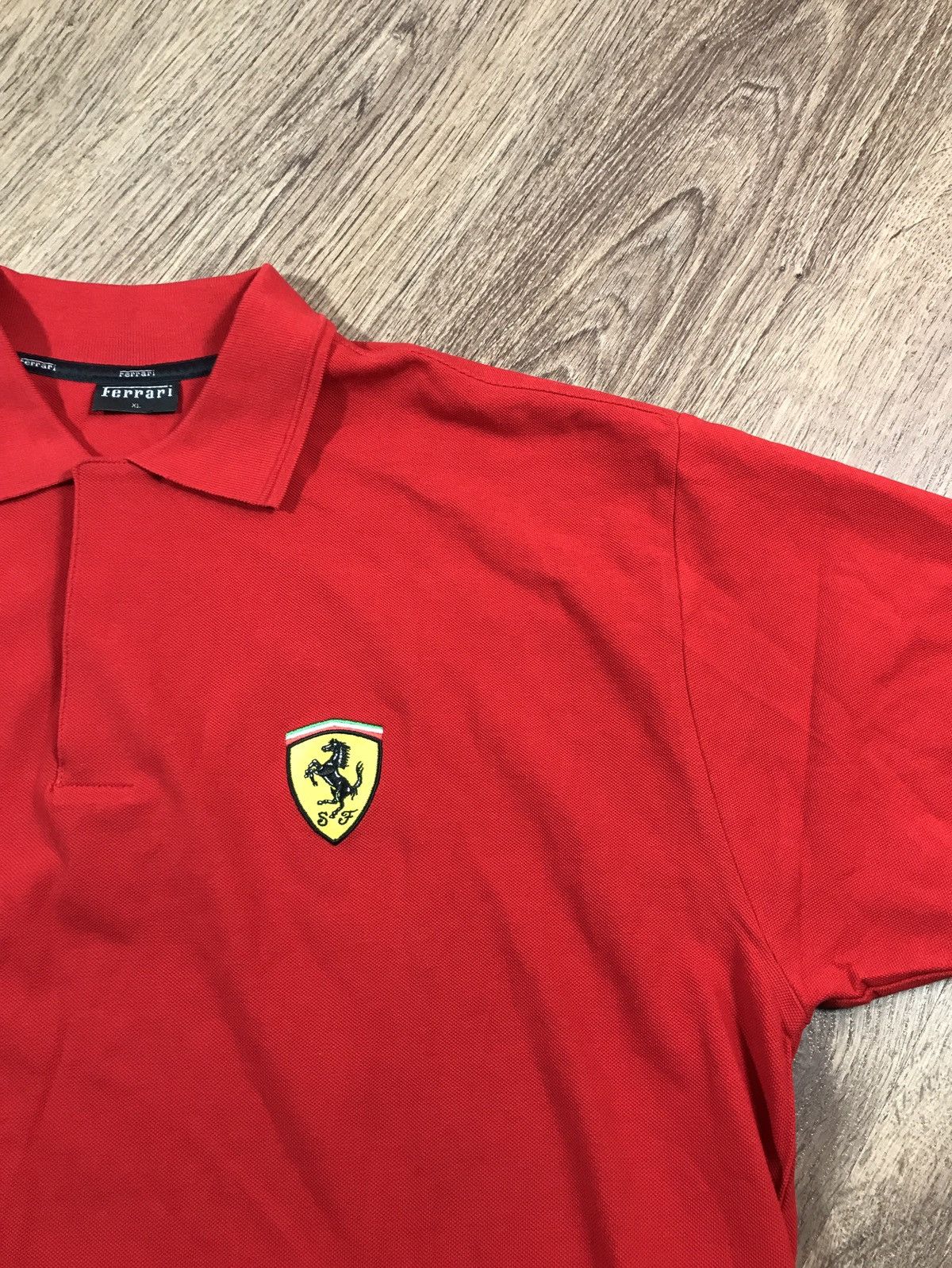 Ferrari × Vintage Ferrari Polo Shirt Size XL Size US XL / EU 56 / 4 - 3 Thumbnail