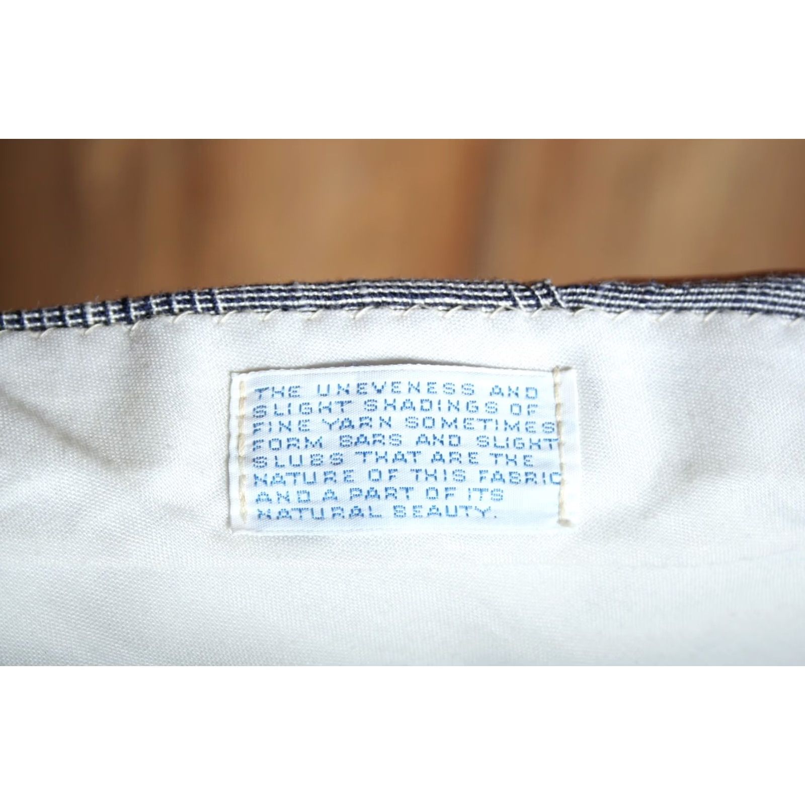 Vintage VINTAGE Spauldings Plaid Pants Blue White 32x30 Dress Men Regular Front Pleated Zip Glass tagless sizing - Fit 32x30 Mens Size US 32 / EU 48 - 6 Thumbnail