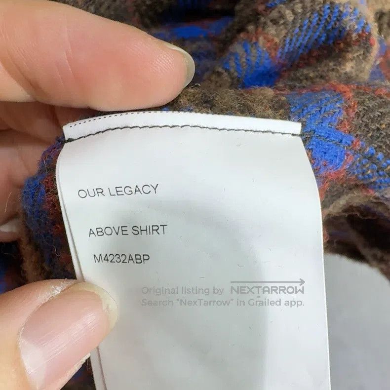 Our Legacy Our Legacy Plaid shirts Size US M / EU 48-50 / 2 - 6 Thumbnail