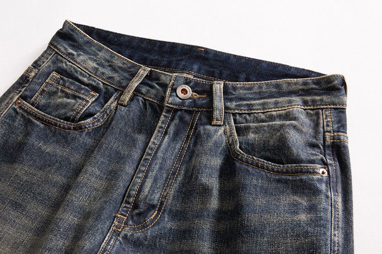 Japanese Brand × Vintage Men's punk gradient washed loose casual distressed jeans y2k Size US 32 / EU 48 - 3 Thumbnail