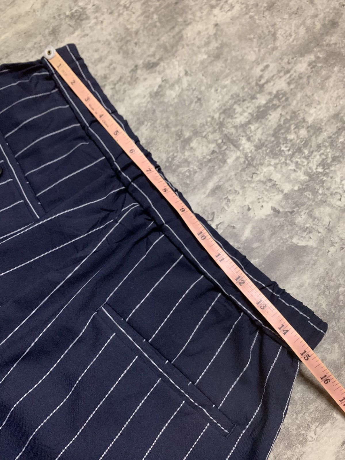 Maison MIHARA YASUHIRO Maison Mihara Yasuhiro x GU Baggy Stripes Pants Size US 30 / EU 46 - 10 Thumbnail