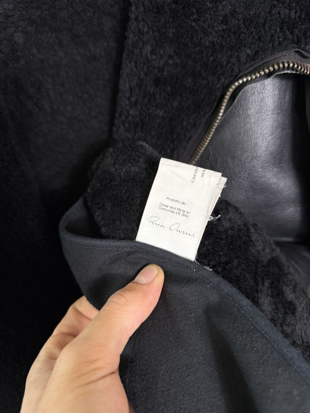 Rick Owens Rick Owens shearling jacket Size US L / EU 52-54 / 3 - 5 Thumbnail