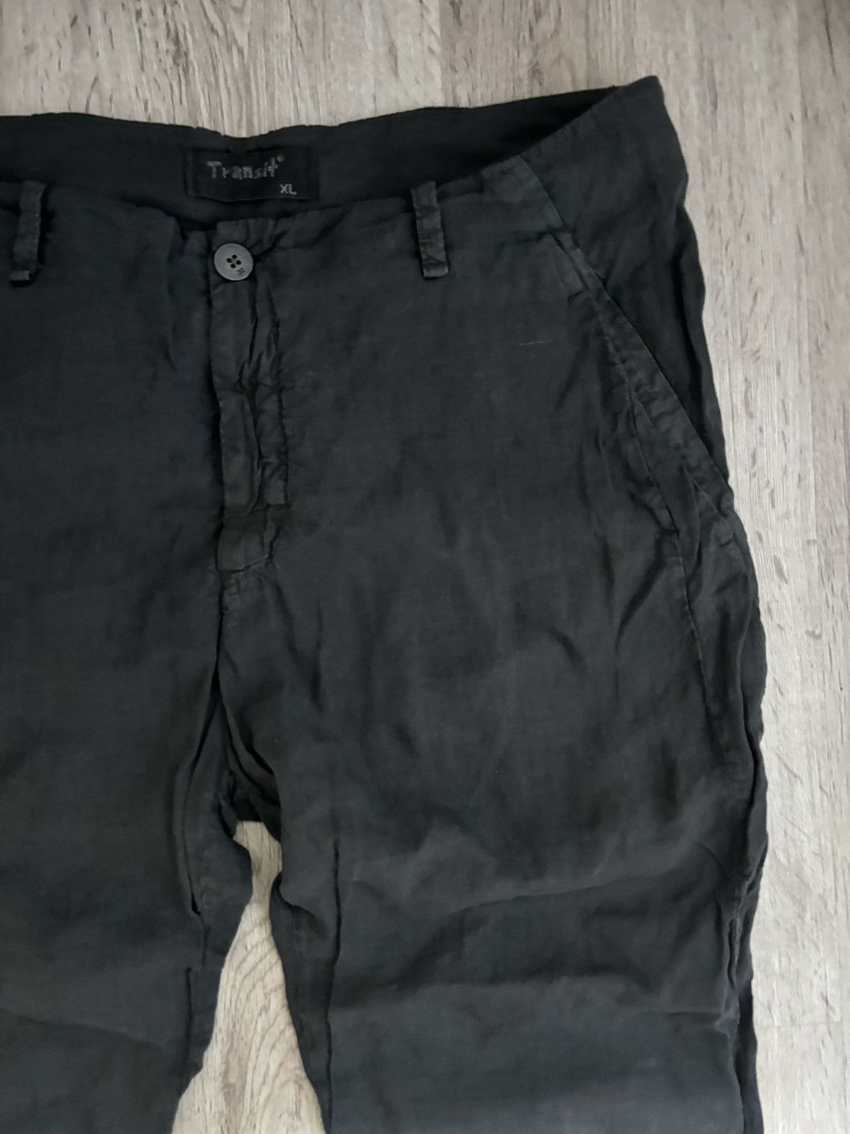 Transit Transit Linen Pants Gray XL Size US 36 / EU 52 - 6 Thumbnail