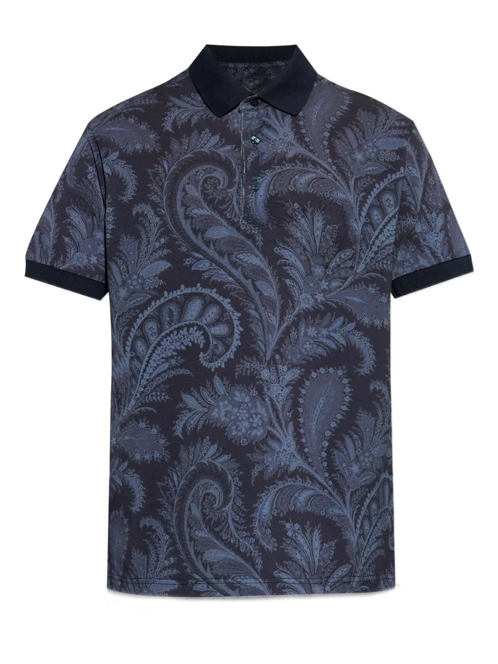 Other Paisley-Print Cotton Polo Shirt Size US S / EU 44-46 / 1 - 2 Thumbnail