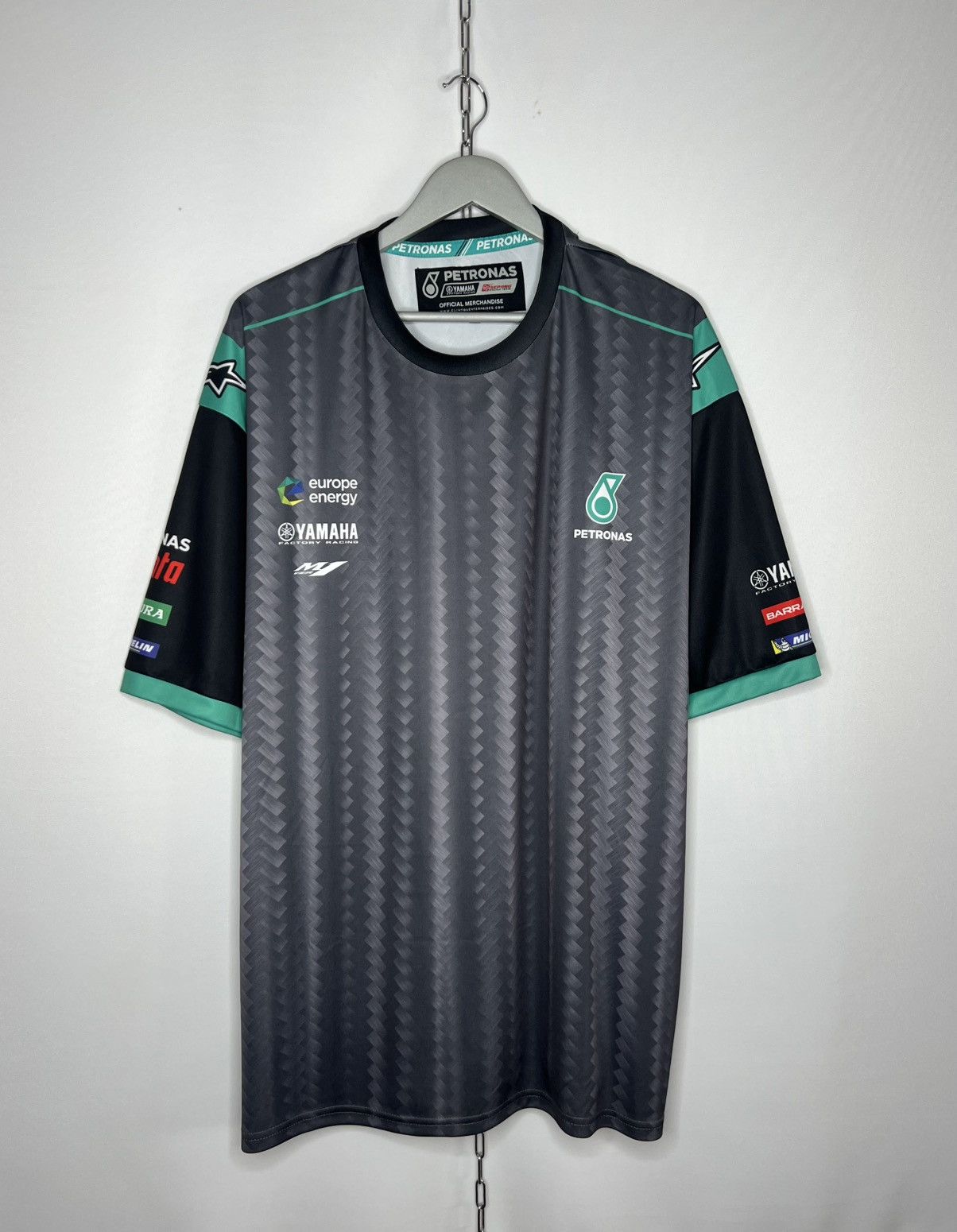 Mercedes-Benz Petronas Yamaha Big Logo Racing Tee T-Shirt F1 Team Sponsors Size US XXL / EU 58 / 5 - 2 Thumbnail