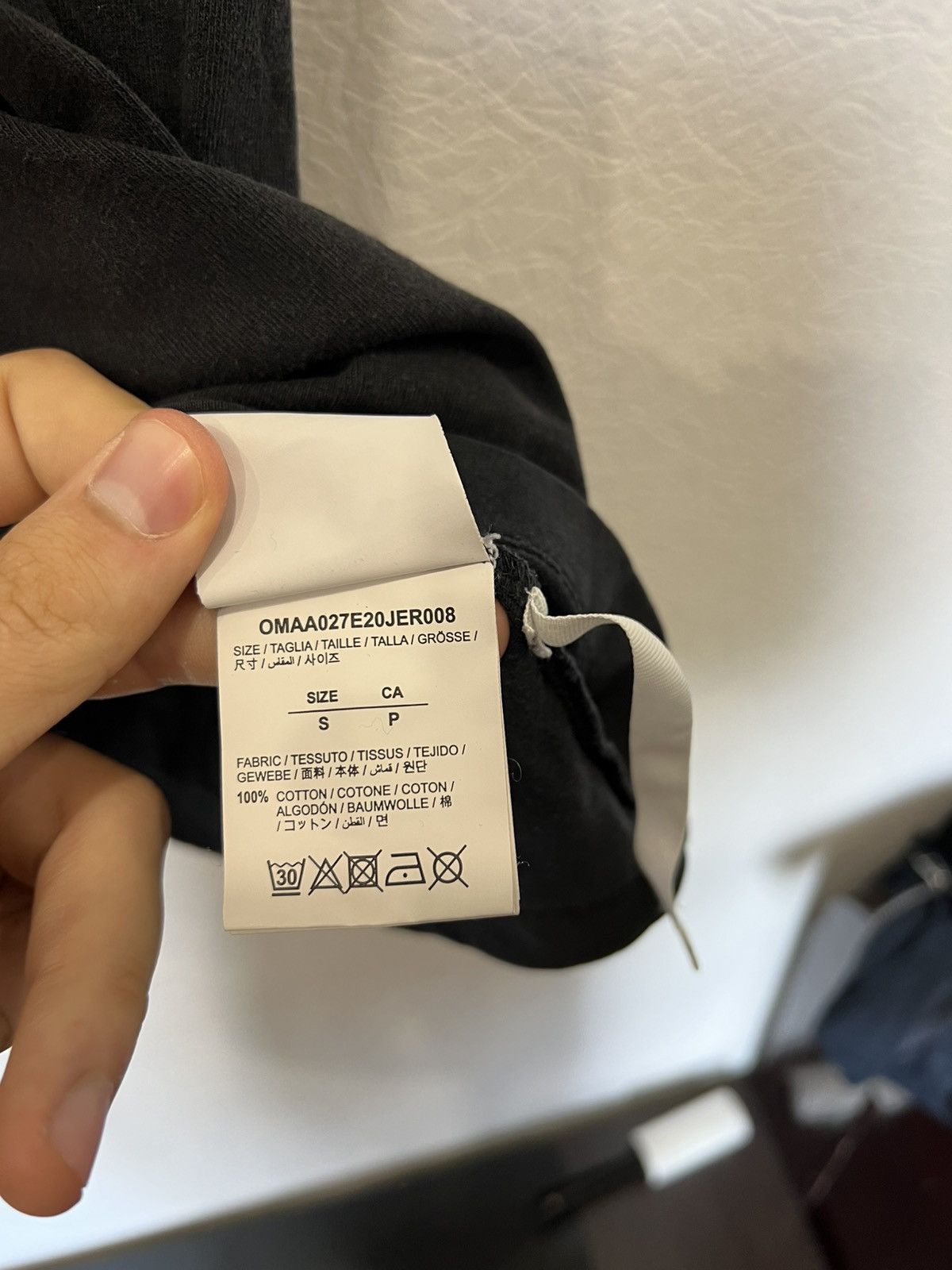 Off-White Off White Caravaggio Black T Shirt Tee Mens Size US S / EU 44-46 / 1 - 5 Thumbnail