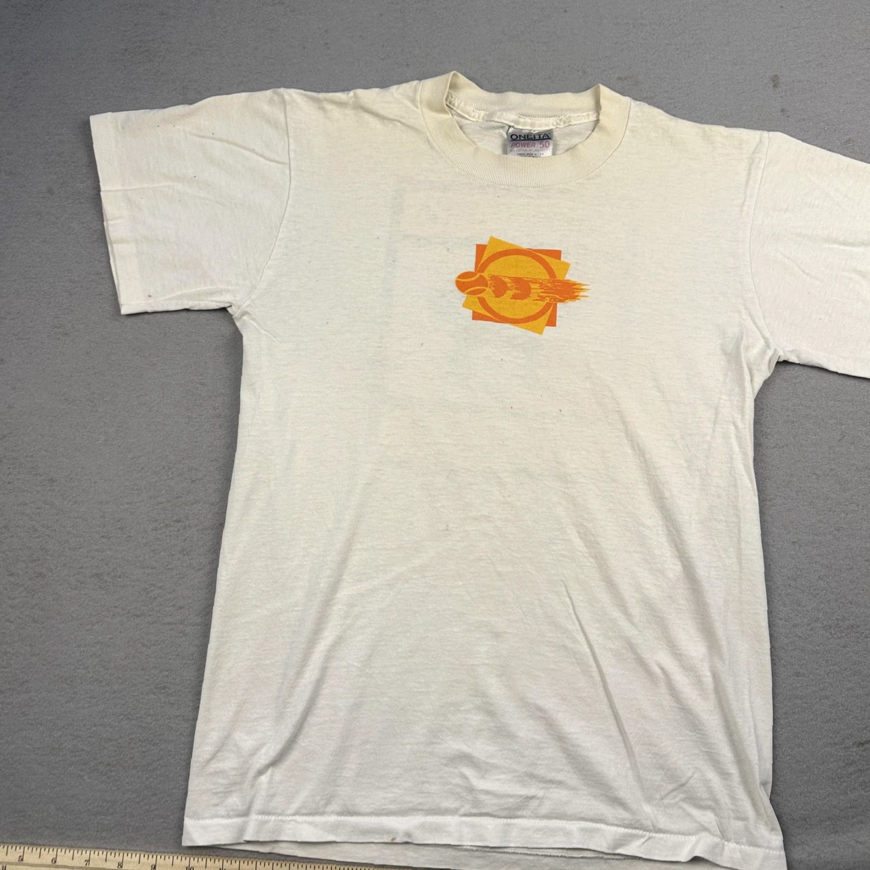 Vintage VINTAGE Corona Tennis Shirt Mens M White Oneita 50/50 Graphic Tee 90s Size US M / EU 48-50 / 2 - 3 Thumbnail