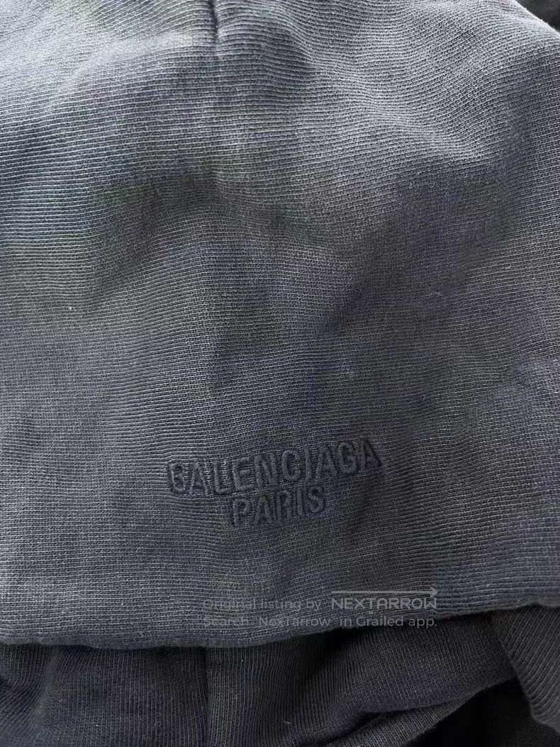 Balenciaga Balenciaga Solid Color Single Breasted Hooded Relaxed Fit Size US L / EU 52-54 / 3 - 3 Thumbnail