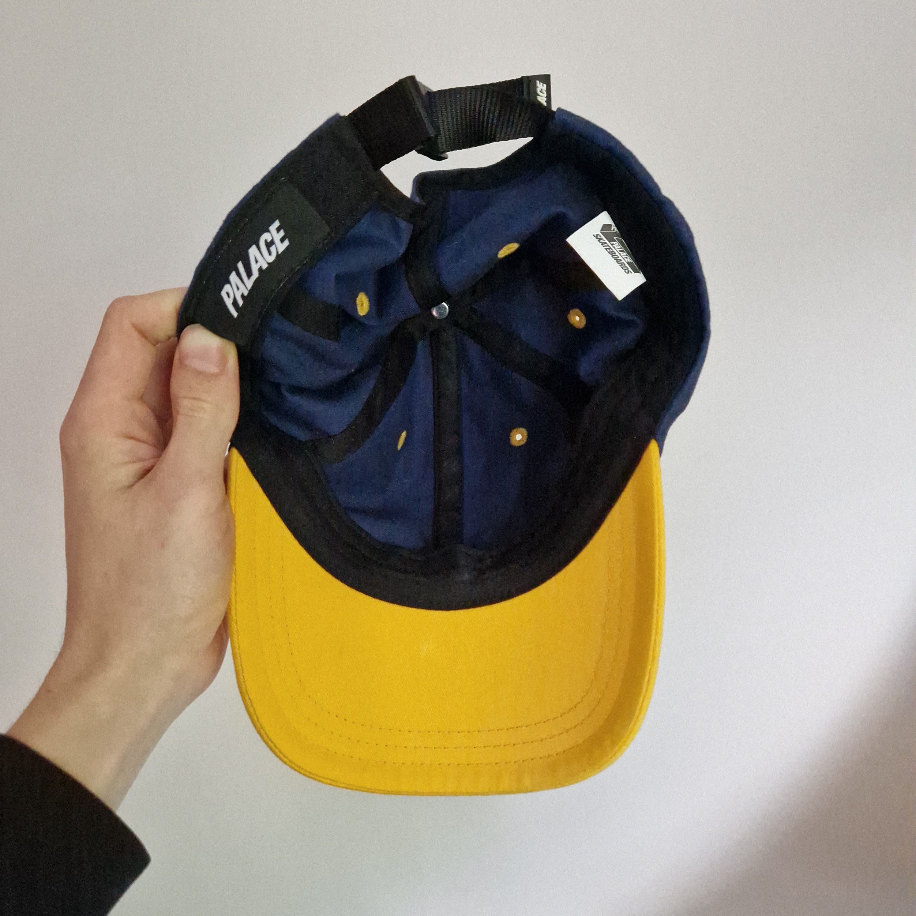 Palace Palace 6-Panel Cap – Navy & Yellow Size ONE SIZE - 8 Thumbnail