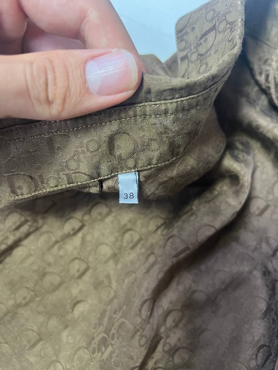 Dior Dior Monogram Silk Shirt Size US M / EU 48-50 / 2 - 5 Thumbnail