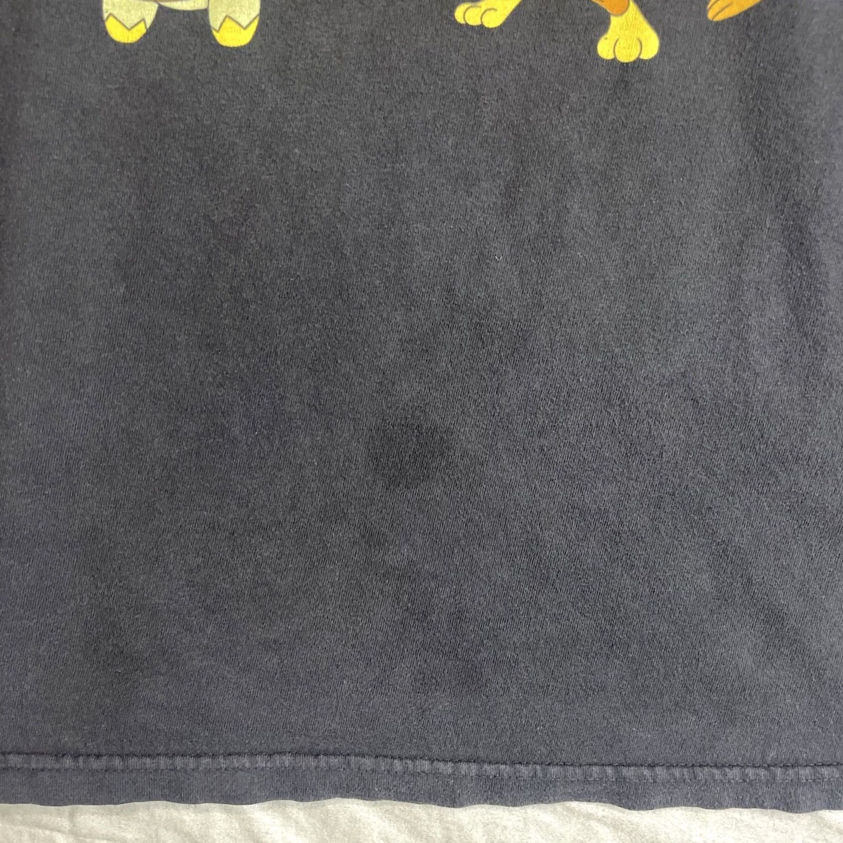 Nintendo Pokemon Shirt Mens Small Black Giant Nintendo Turtwig Chimchar Piplup Y2K 2007 Size US S / EU 44-46 / 1 - 5 Thumbnail