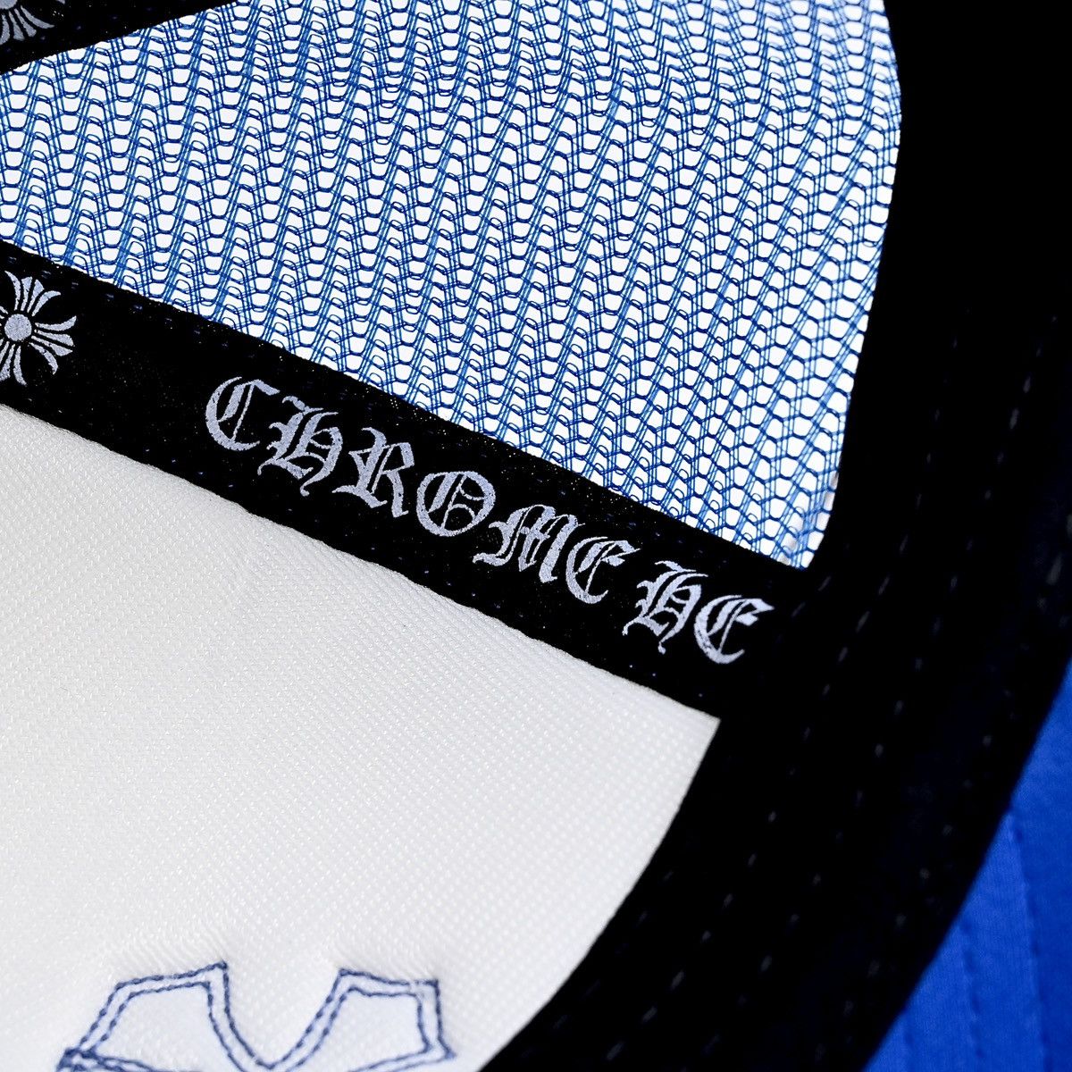 Chrome Hearts CHROME HEARTS HAT TRUCKER KING TACO BLUE Size ONE SIZE - 9 Thumbnail