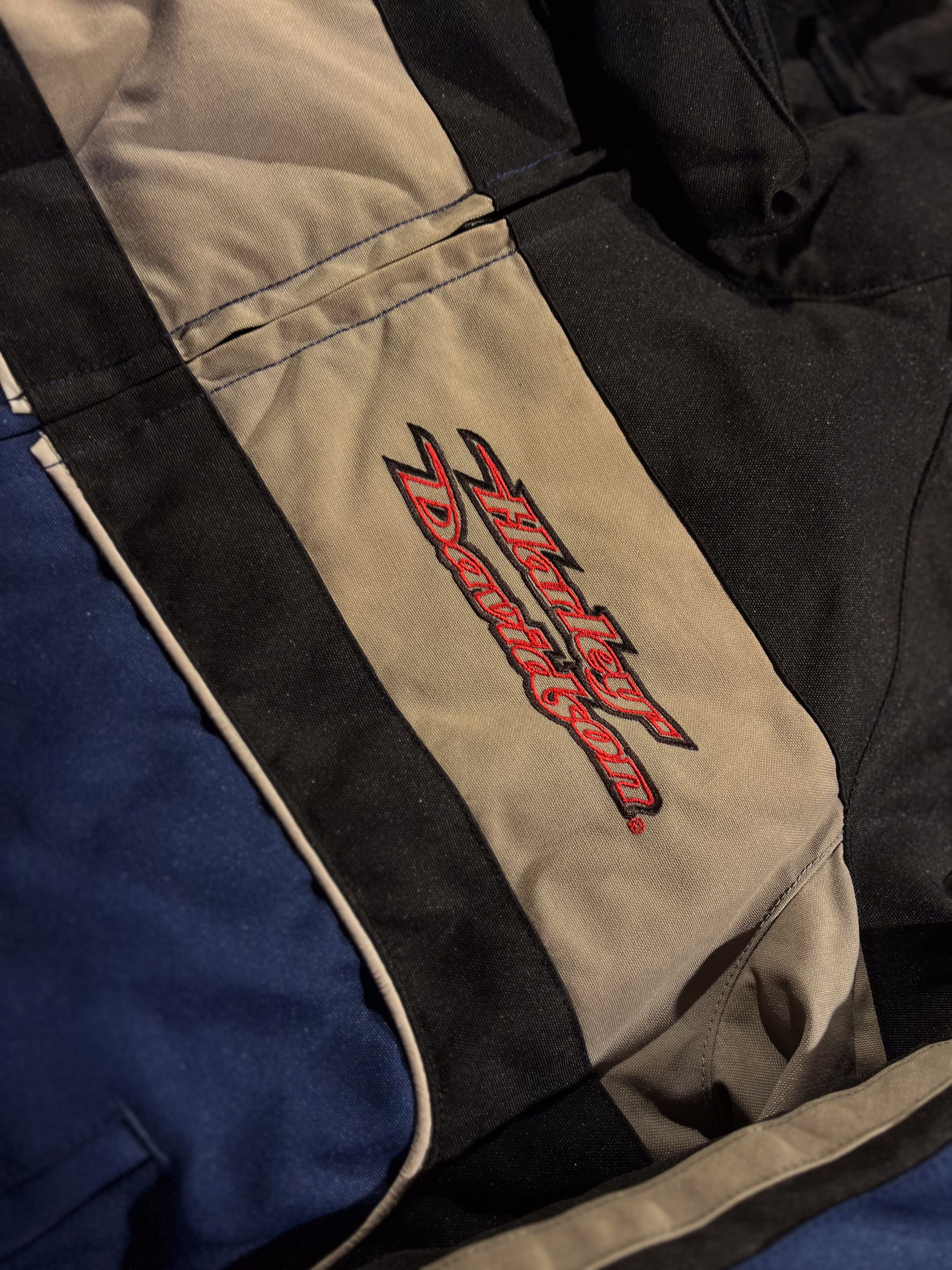 Harley Davidson MOTO Harley Davidson Biker Embroidered Jacket Size US L / EU 52-54 / 3 - 5 Thumbnail