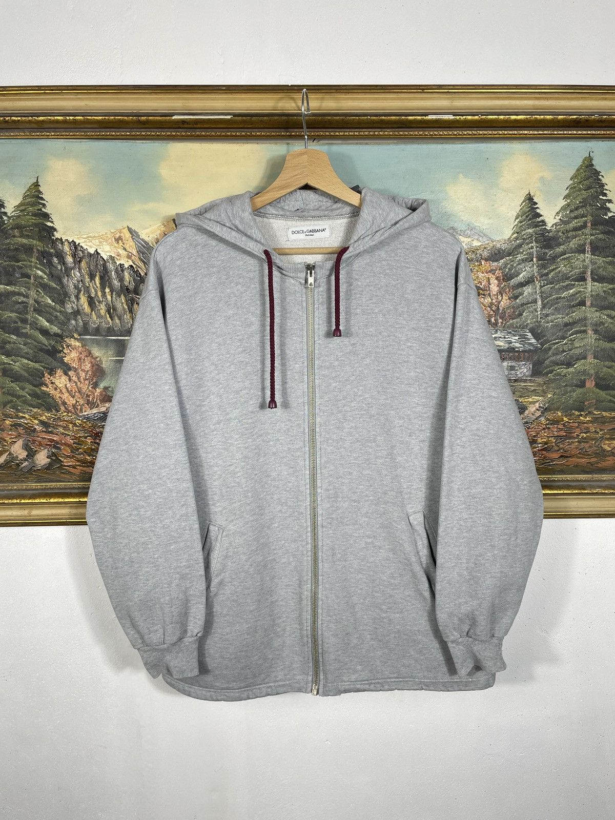 Dolce & Gabbana × Vintage Dolce&Gabbana Zip Sweatshirt Old Money Designer High End Size US M / EU 48-50 / 2 - 2 Thumbnail