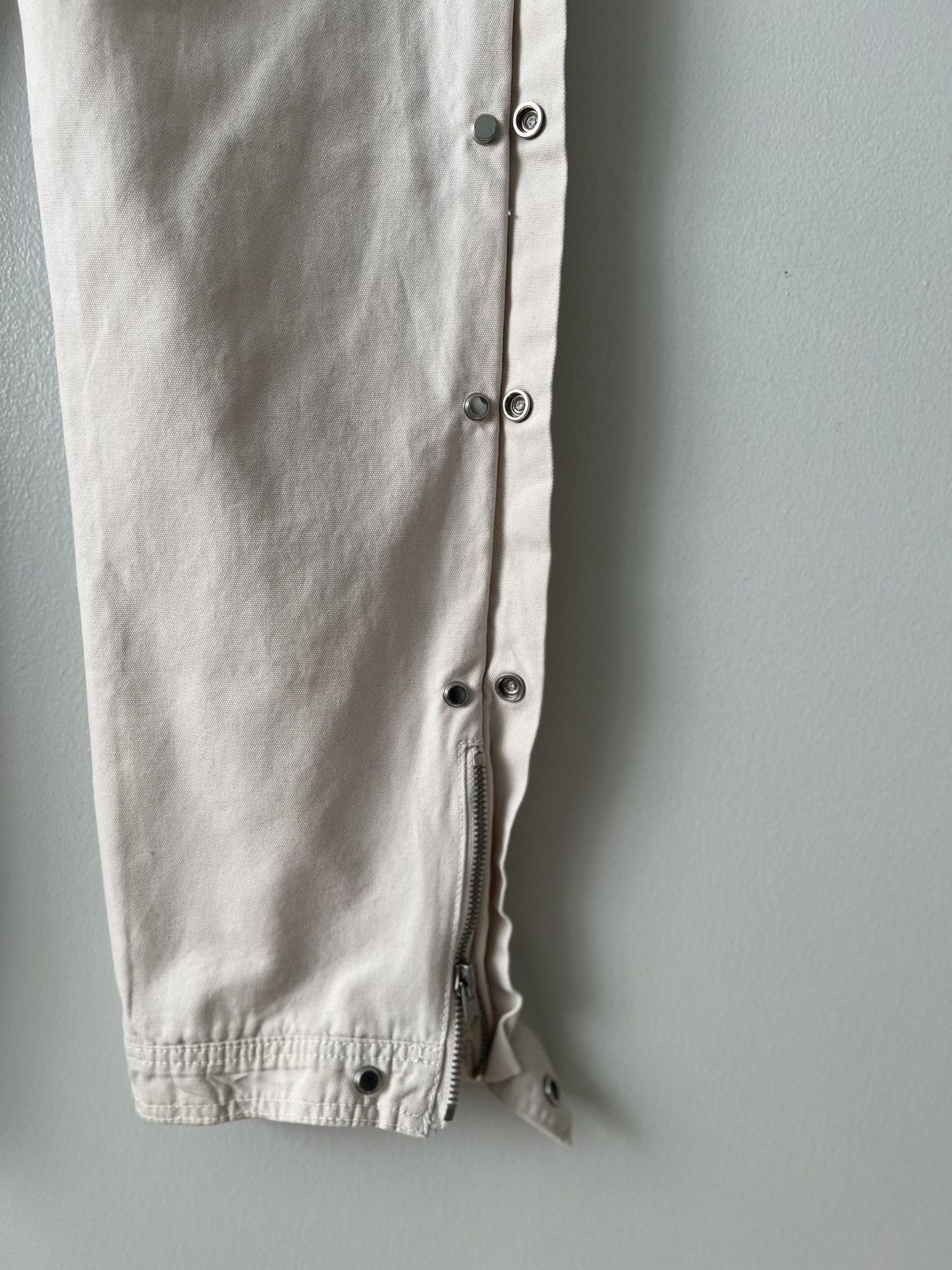MNML MNML double knee jeans in off-white Size US 33 - 7 Thumbnail