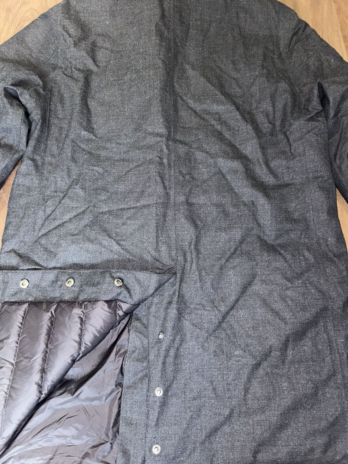 Mackage Mackage Down Parka Coat Charcoal Gray Sz 42 Hooded Winter Size US XS / EU 42 / 0 - 3 Thumbnail