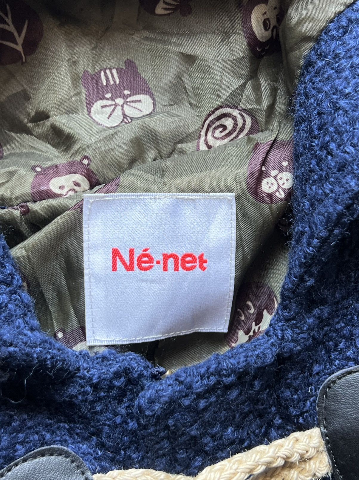 Issey Miyake Ne-Net Issey Miyake Duffle Hoodie Coat Size US XXS / EU 40 - 2 Thumbnail