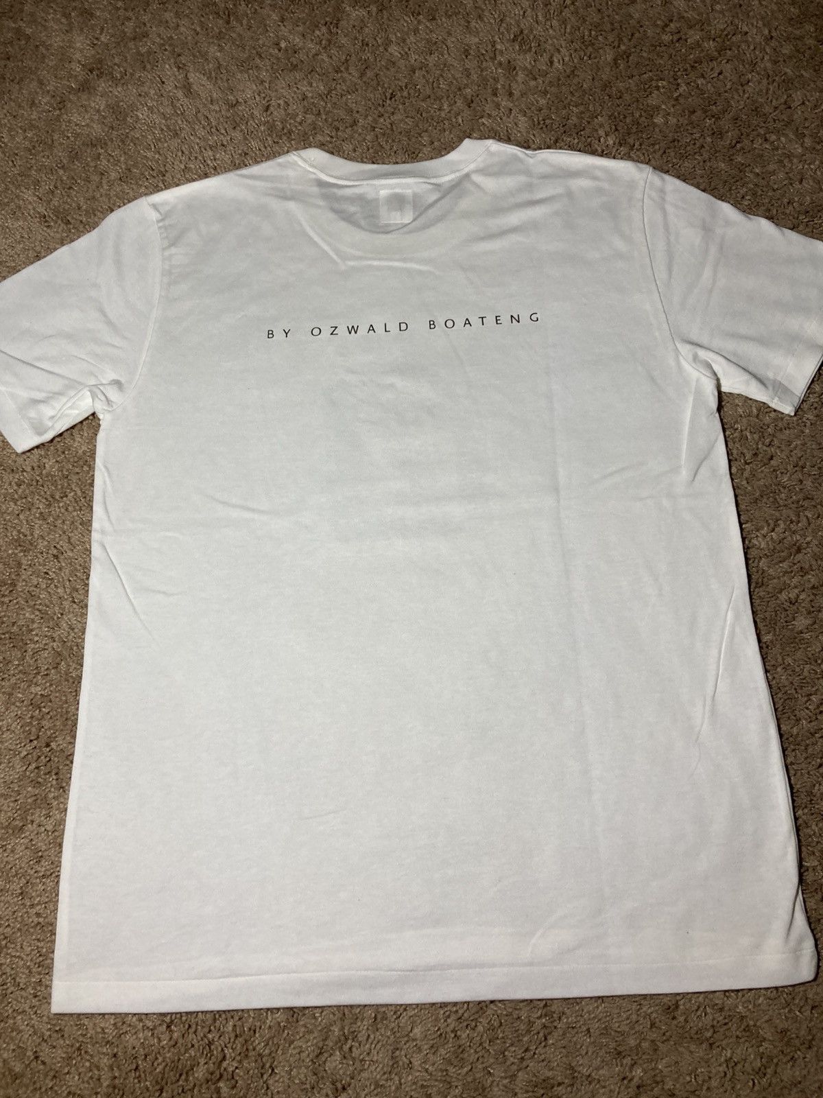 Ozwald Boateng SS2000 Mistake Ozwald Boateng Perfum Fragrance Show Tee 90s Size US M / EU 48-50 / 2 - 6 Thumbnail