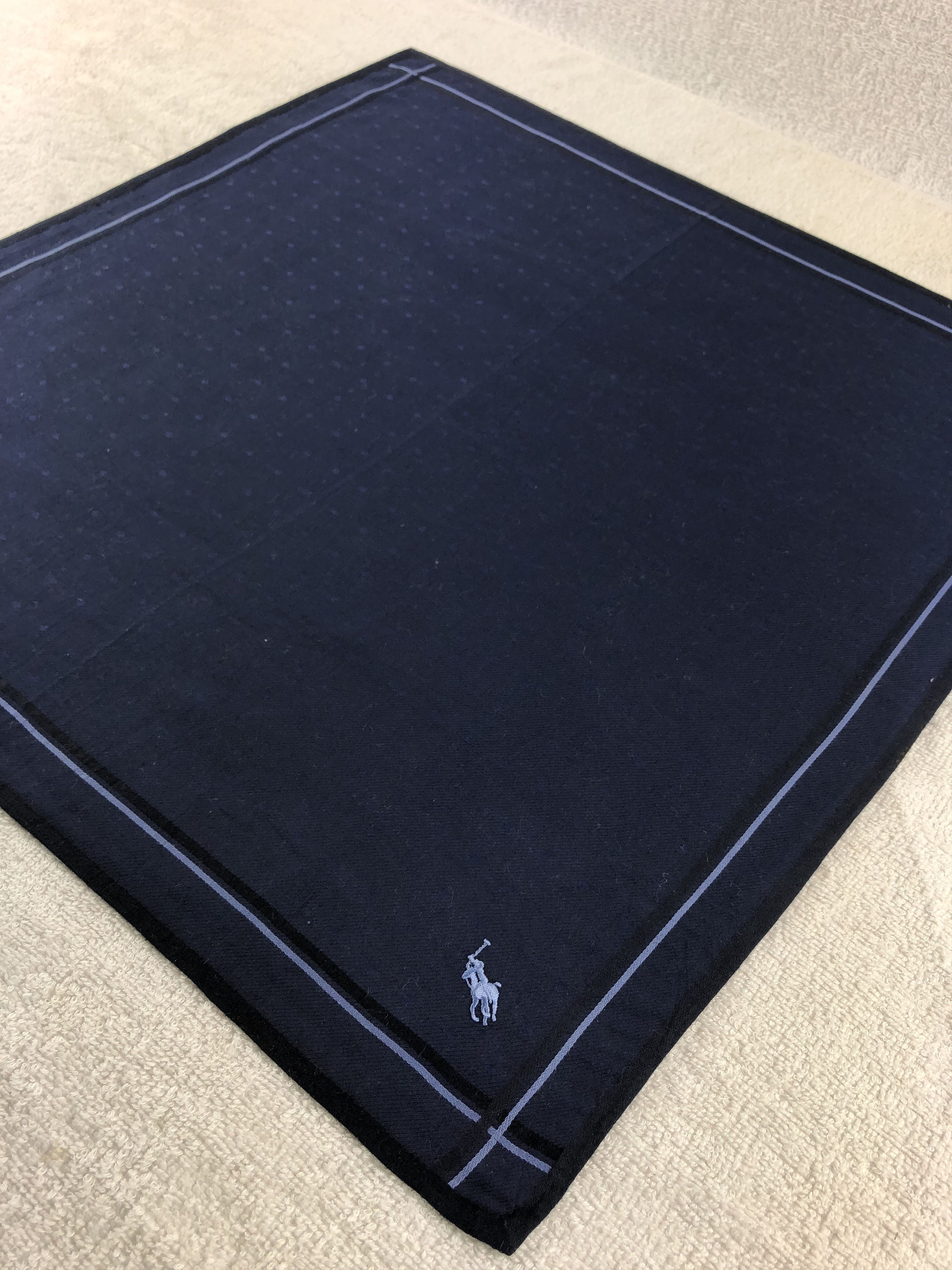 Polo Ralph Lauren × Ralph Lauren × Vintage Polo Ralph Lauren Handkerchief / Bandana / Neckerchief Size ONE SIZE - 4 Thumbnail