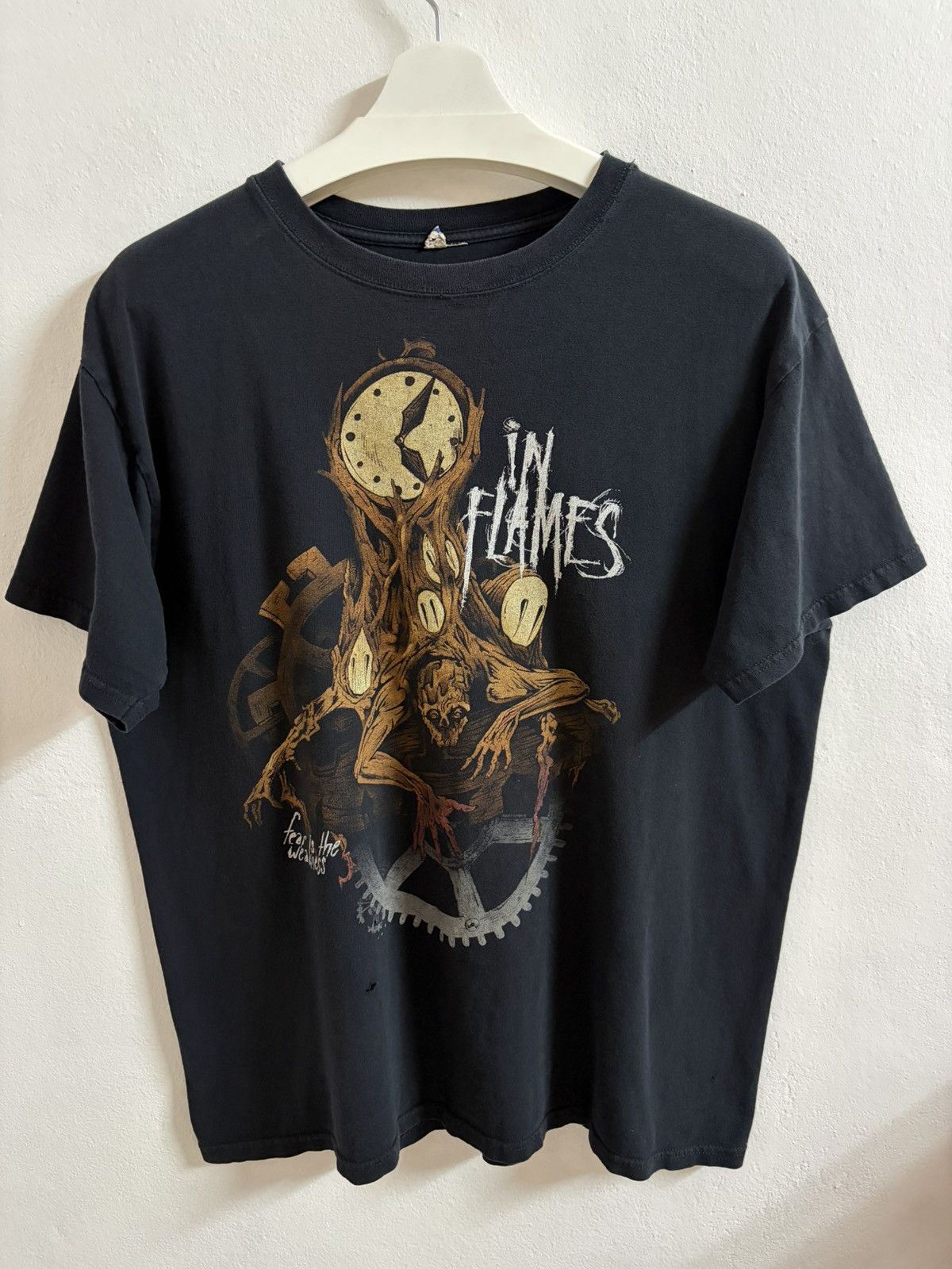 Band Tees In Flames 2012s Fear Is the Weakness Size US L / EU 52-54 / 3 - 6 Thumbnail