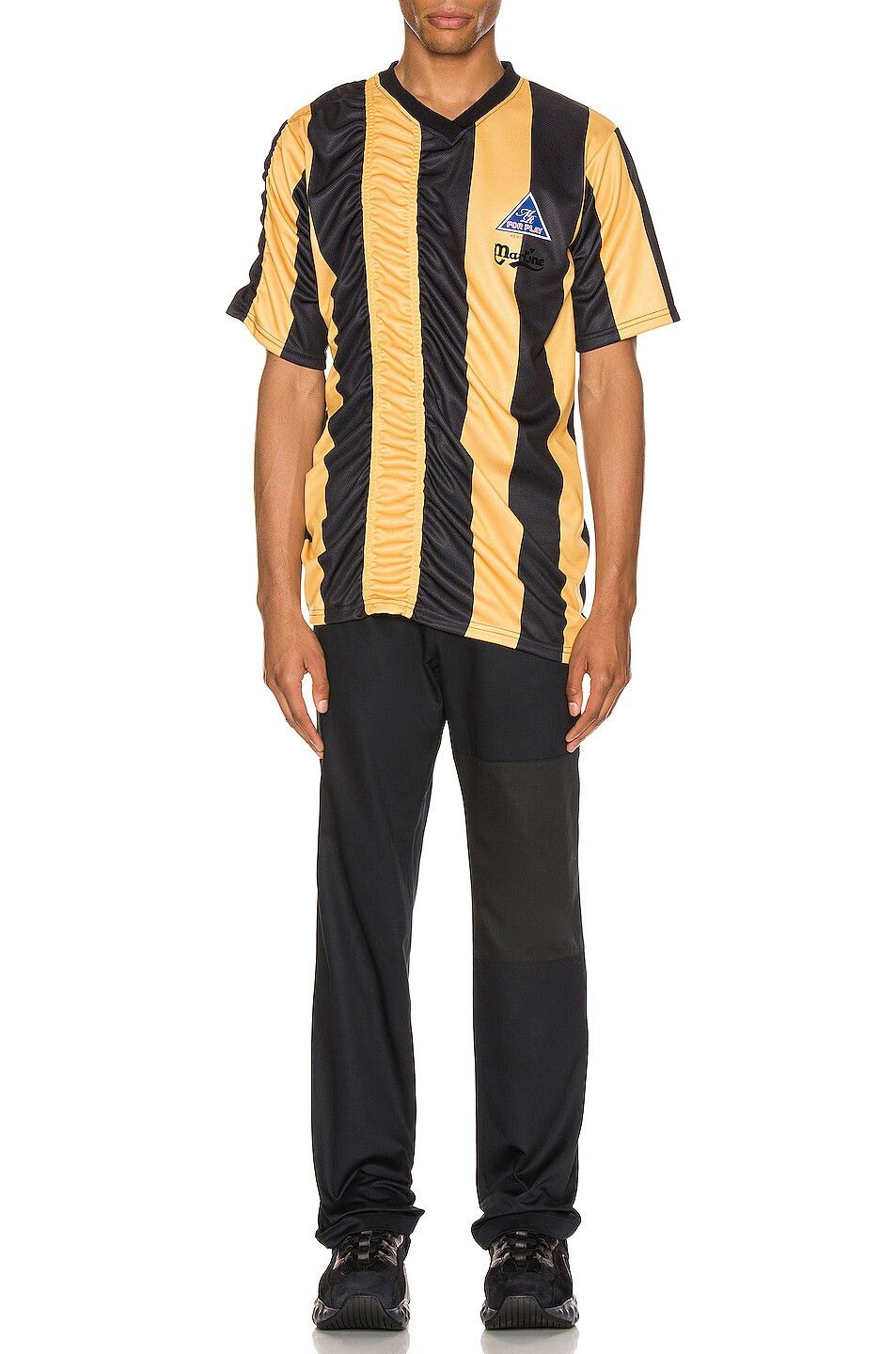 Martine Rose Martine Rose Ruched Football Top 'Yellow' Size US L / EU 52-54 / 3 - 8 Thumbnail