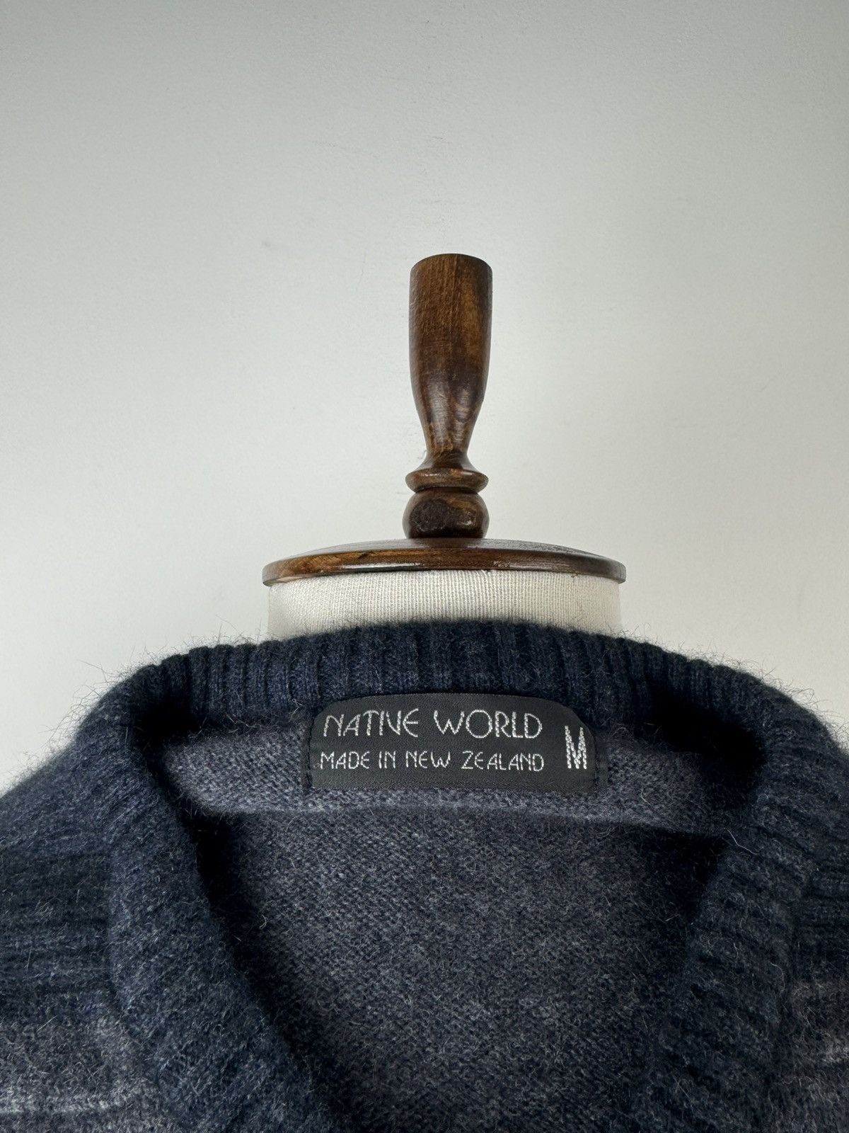 Native Men’s Native World Possum Wool V-Neck Sweater size M Size US M / EU 48-50 / 2 - 5 Thumbnail