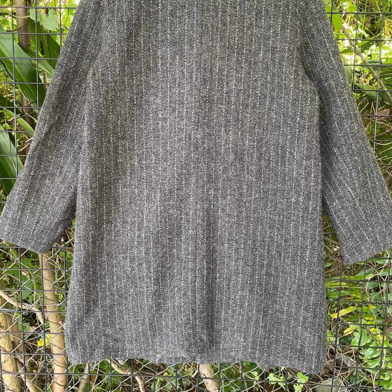 Harris Tweed Steals🔥Vtg Harris Tweed Habd Woven Pure Wool Long Coat Size L / US 10 / IT 46 - 9 Thumbnail