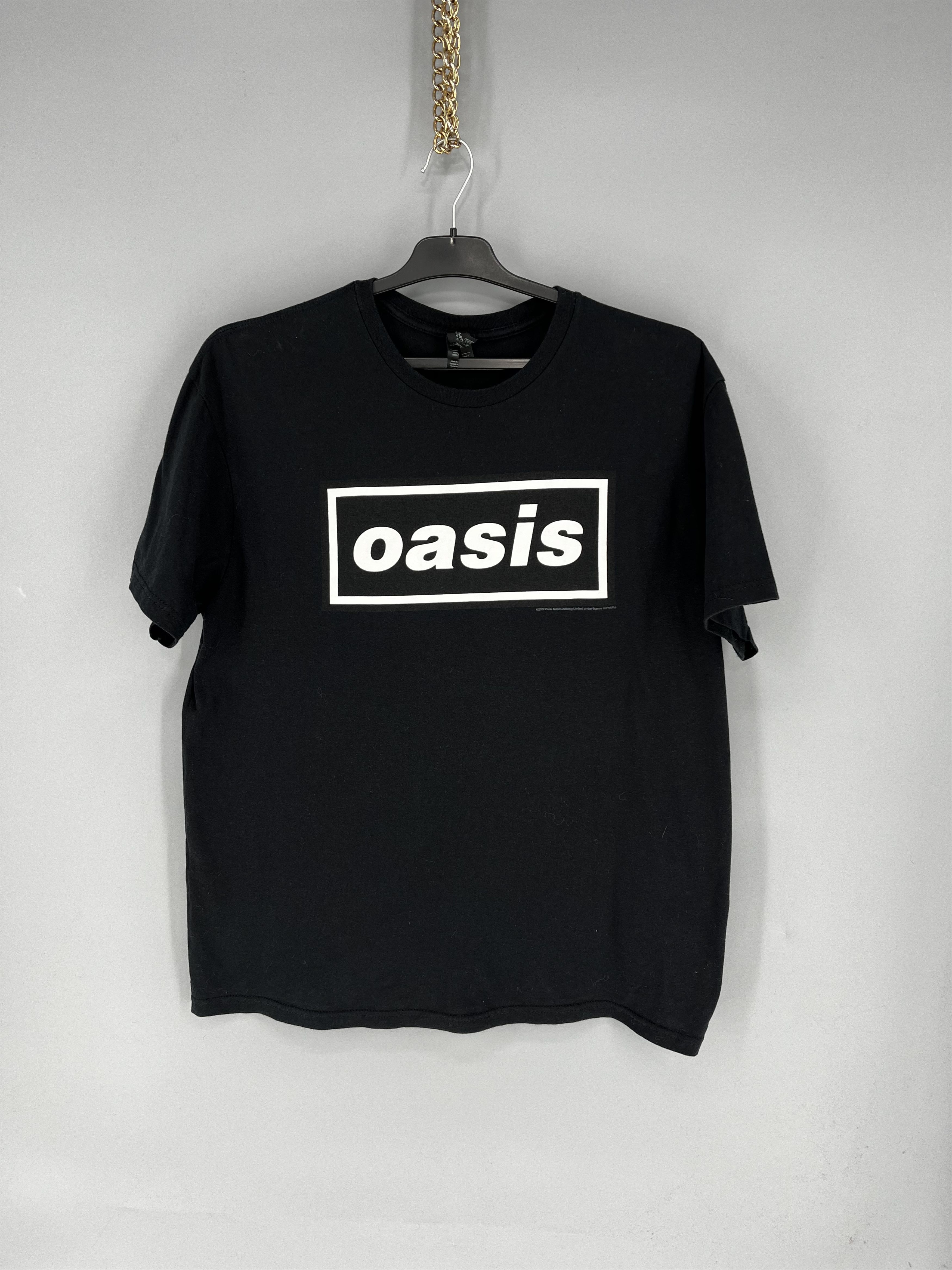 Band Tees Vintage Oasis 2022 Y2K Box Logo Sky White T Shirt Size US L / EU 52-54 / 3 - 1 Thumbnail