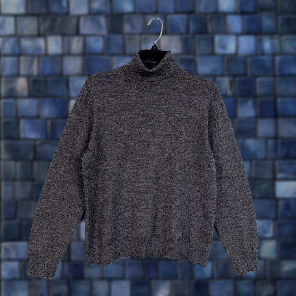Charter Club Charter Club Sweater Womens XL Gray Wool Turtleneck Lightweight Knit Pullover Size XL / US 12-14 / IT 48-50 - 1 Thumbnail