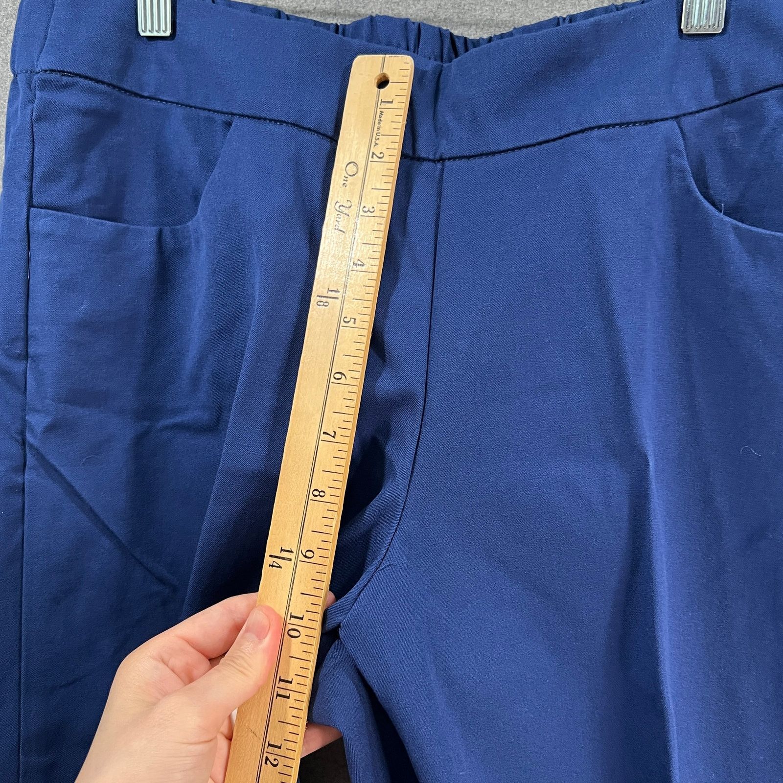 Other Isaac Mizrahi Live! Stretch Crop Wide Leg with Butto Size 36" / US 14 / IT 50 - 6 Thumbnail
