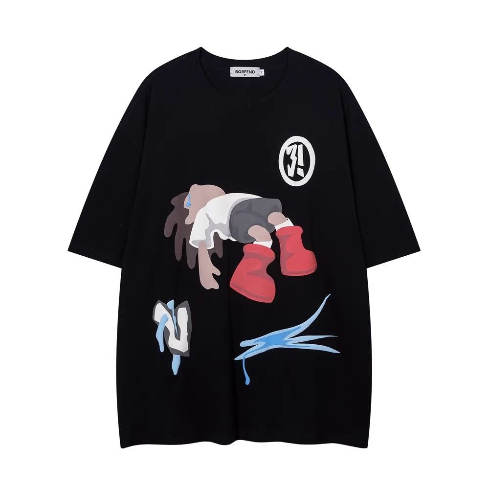 Japanese Brand × Vintage Anime cartoon print men's casual cotton t-shirt Size US M / EU 48-50 / 2 - 1 Thumbnail