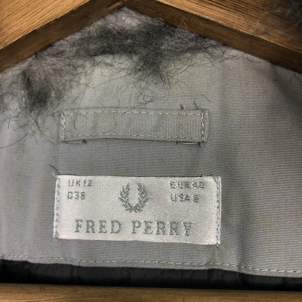 Fred Perry 📌Vintage Biker Jacket Rich Grey Fred Perry Mink Fur Collar Size US M / EU 48-50 / 2 - 21 Thumbnail
